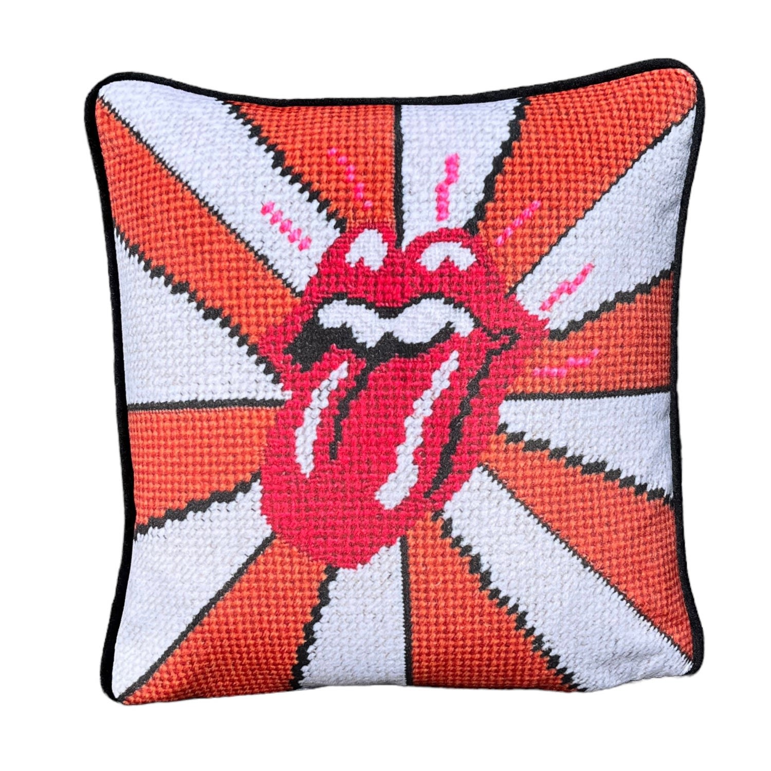 Velvet The Rolling Stones Feather Down Scatter Pillow Mommani Threads