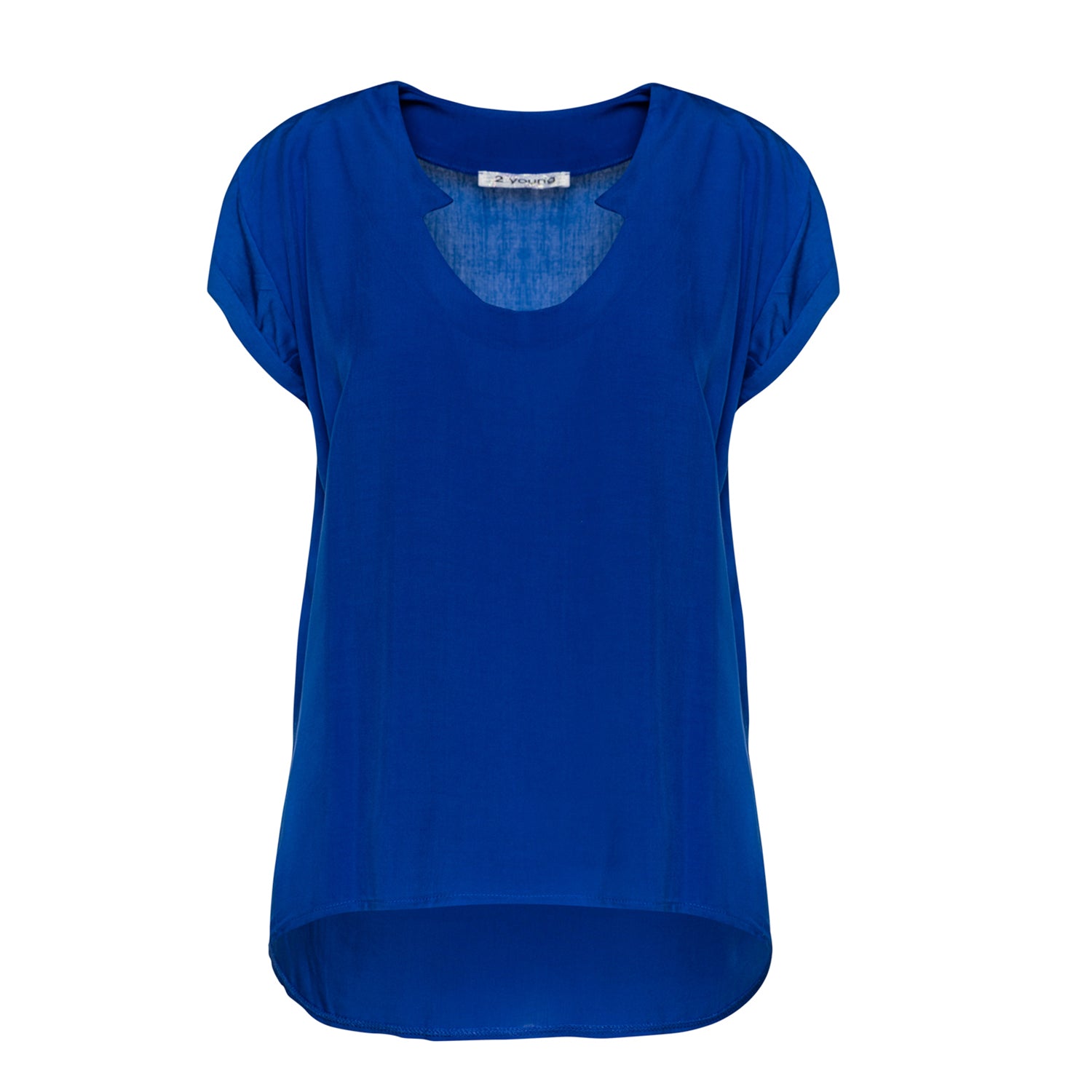 Women’s Dark Blue Cap Sleeve Top Small Conquista