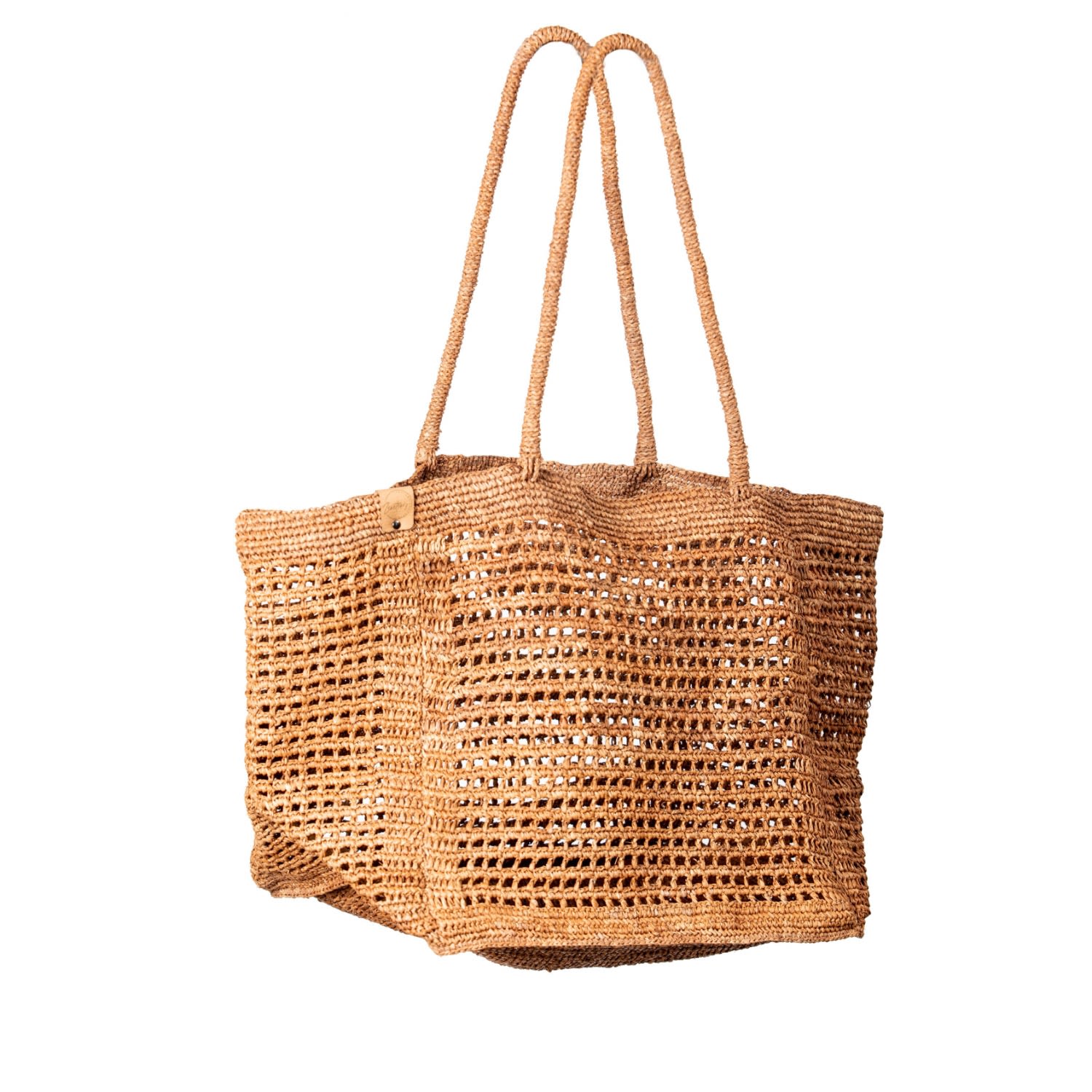 Women’s Gold / Brown Gisette Tote Bag Beach Bag- Brown Zanatany Concepts