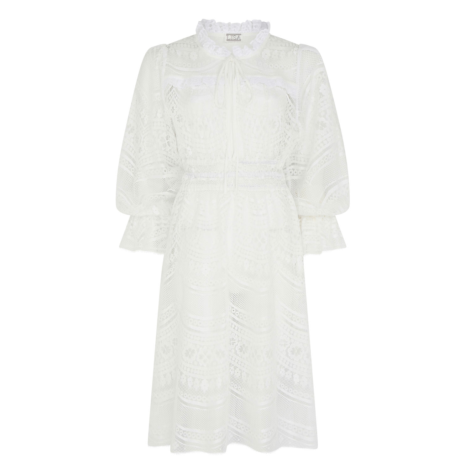 Women's White Out There Angel Dress | Extra Small | Lisa the Label