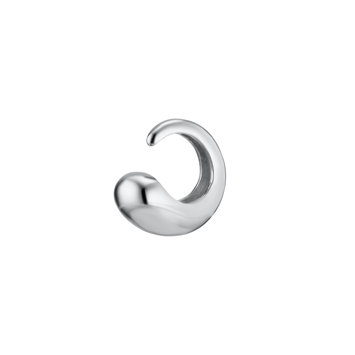 Scream Pretty Women's Silver Tapered Claw Ear Cuff