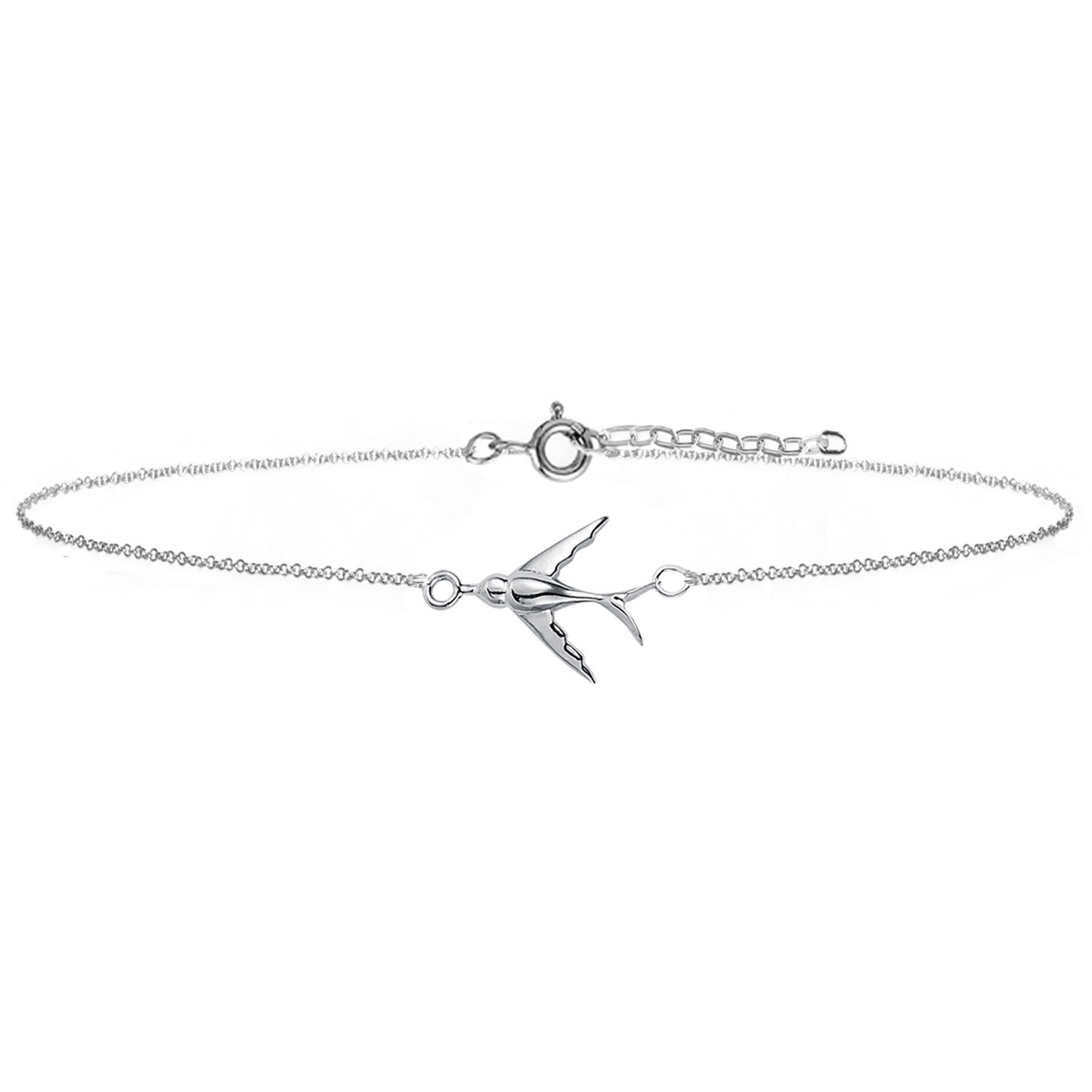 Women’s Swallow Bracelet Silver Lee Renee