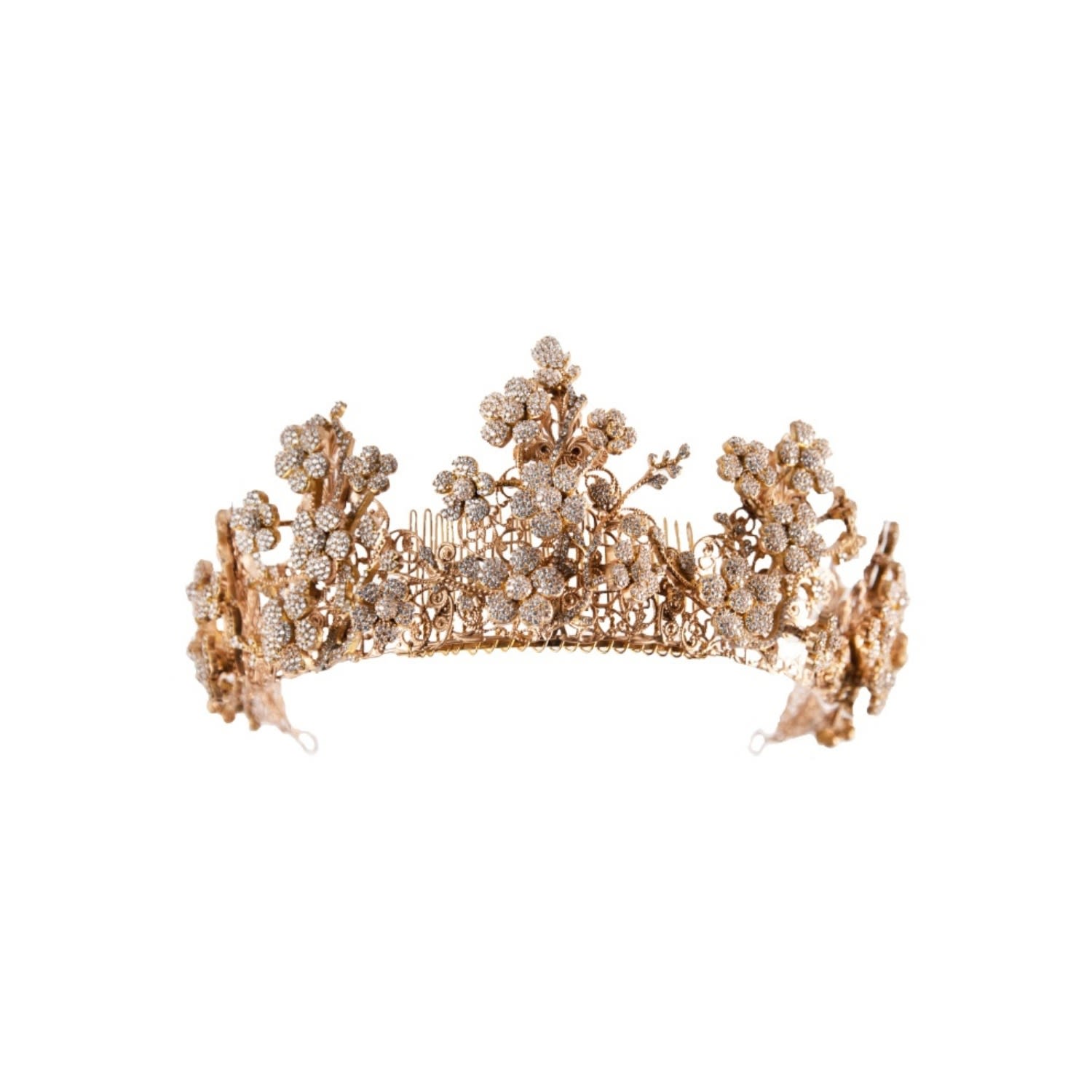 Women’s Gold Princess Cherry Blossom Crown Stephanie Browne Australia