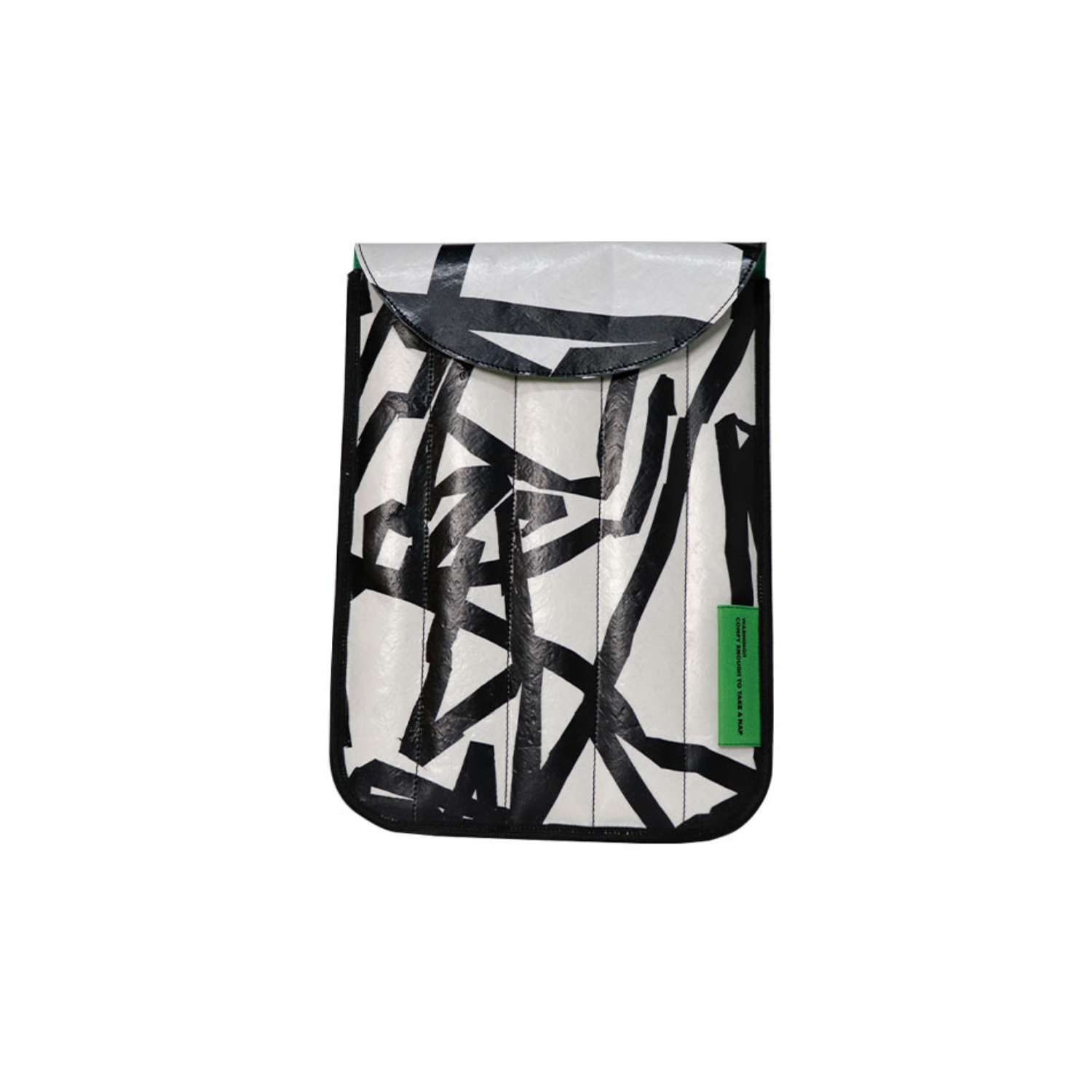 Up-fuse White / Black The Pillow Laptop Sleeve - White Confetti In Multi