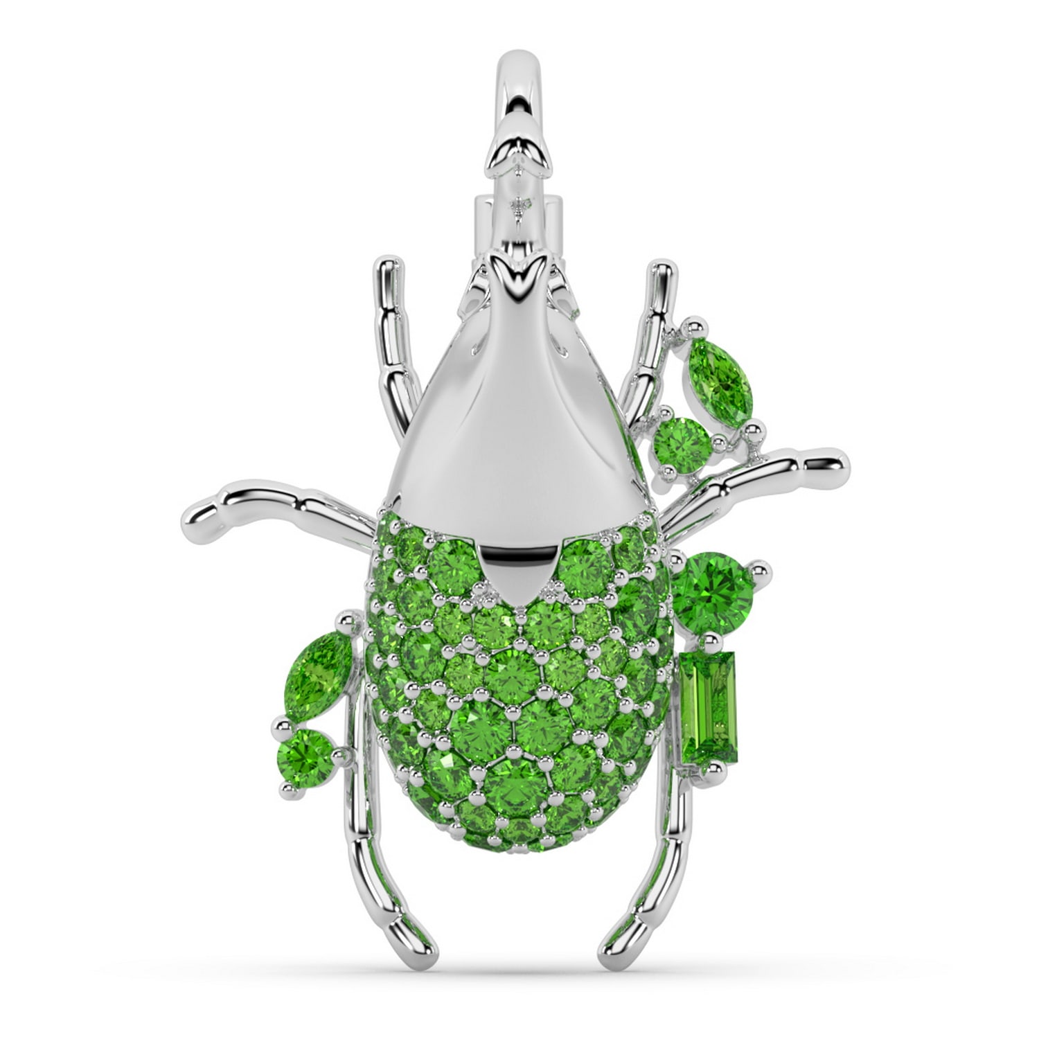 Women’s Silver The Gilded Beetle Charm Oni Fine Jewelry