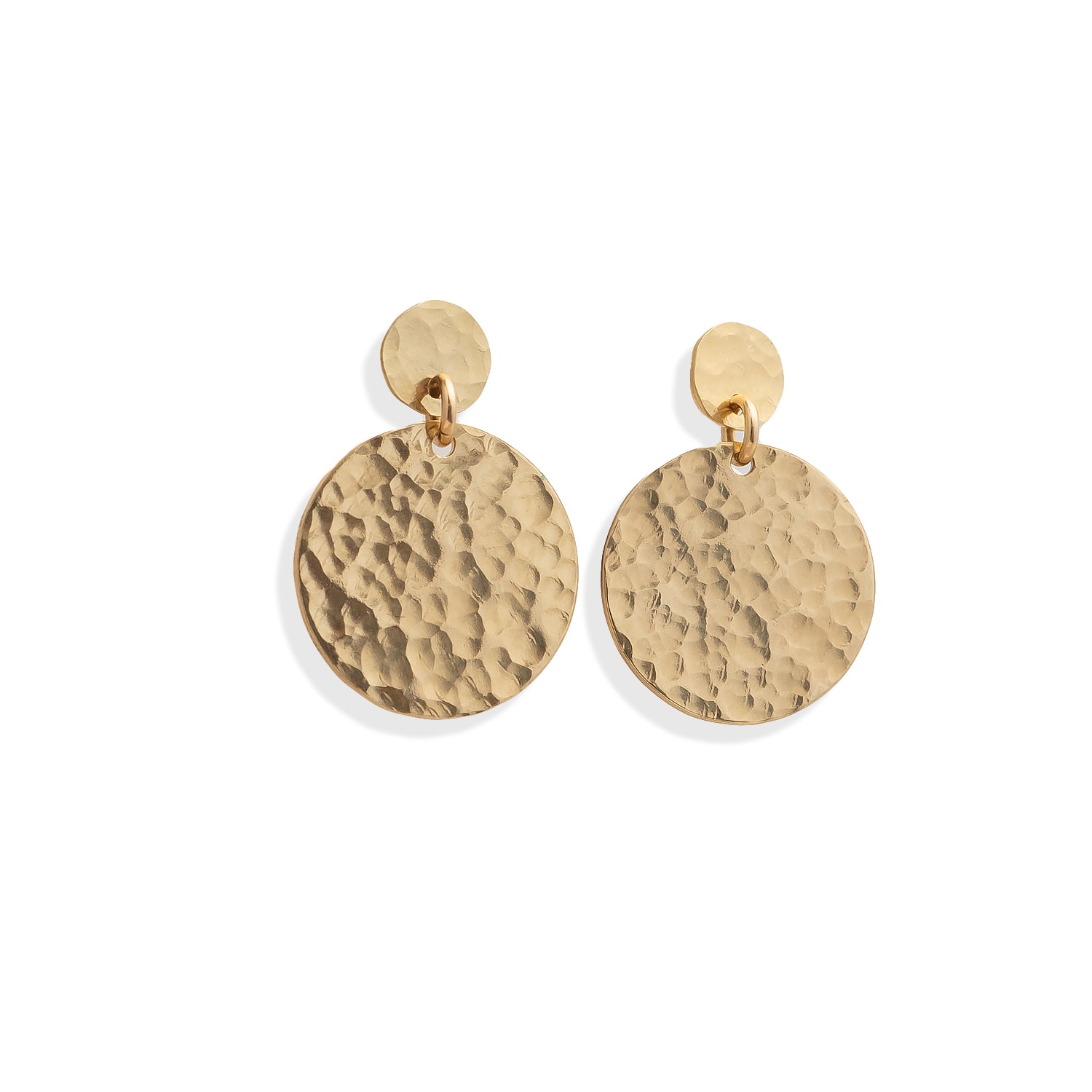 Kate Koel Women's Gold Sequin Dangle Earrings