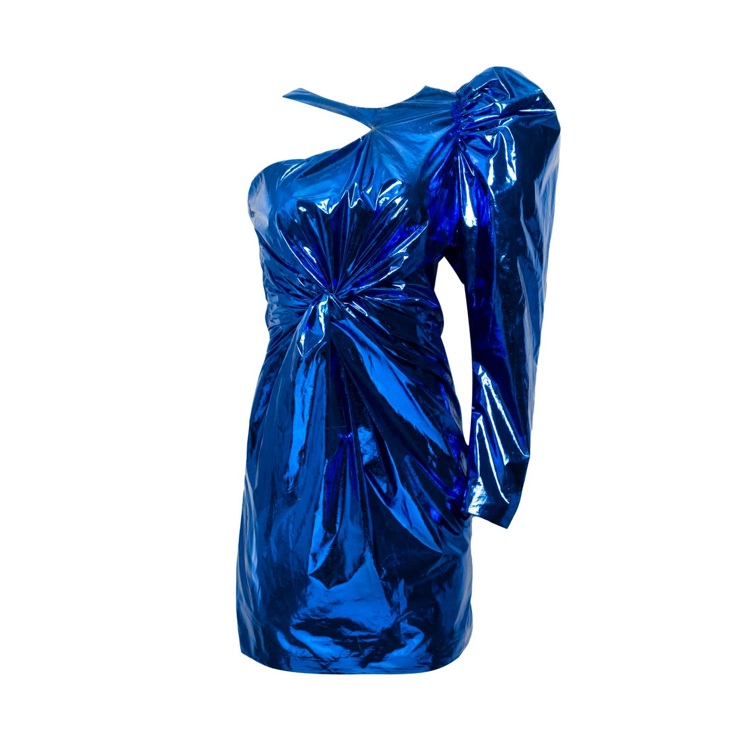 electric blue casual dress | Paloma Lira movement and a distinctive