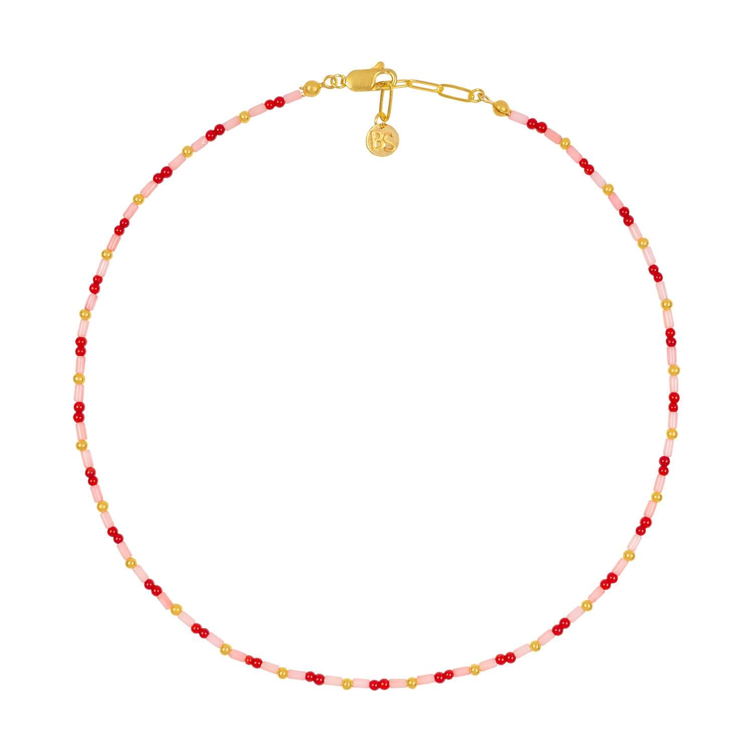 Women’s Gold / Pink / Purple Zoya Coral Necklace Bonjouk Studio