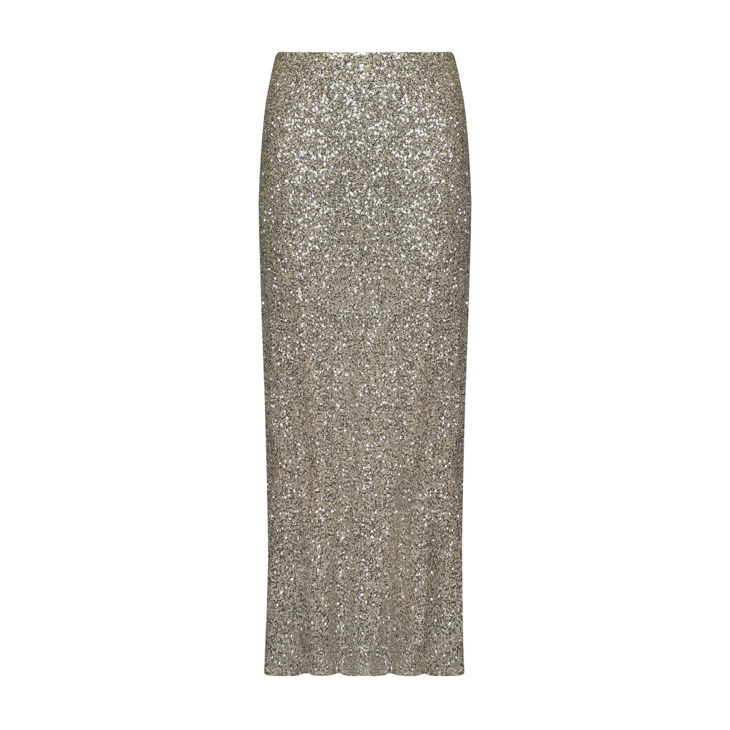 Nooki Design Women's Philippa Sequin Skirt In Gold In Gray