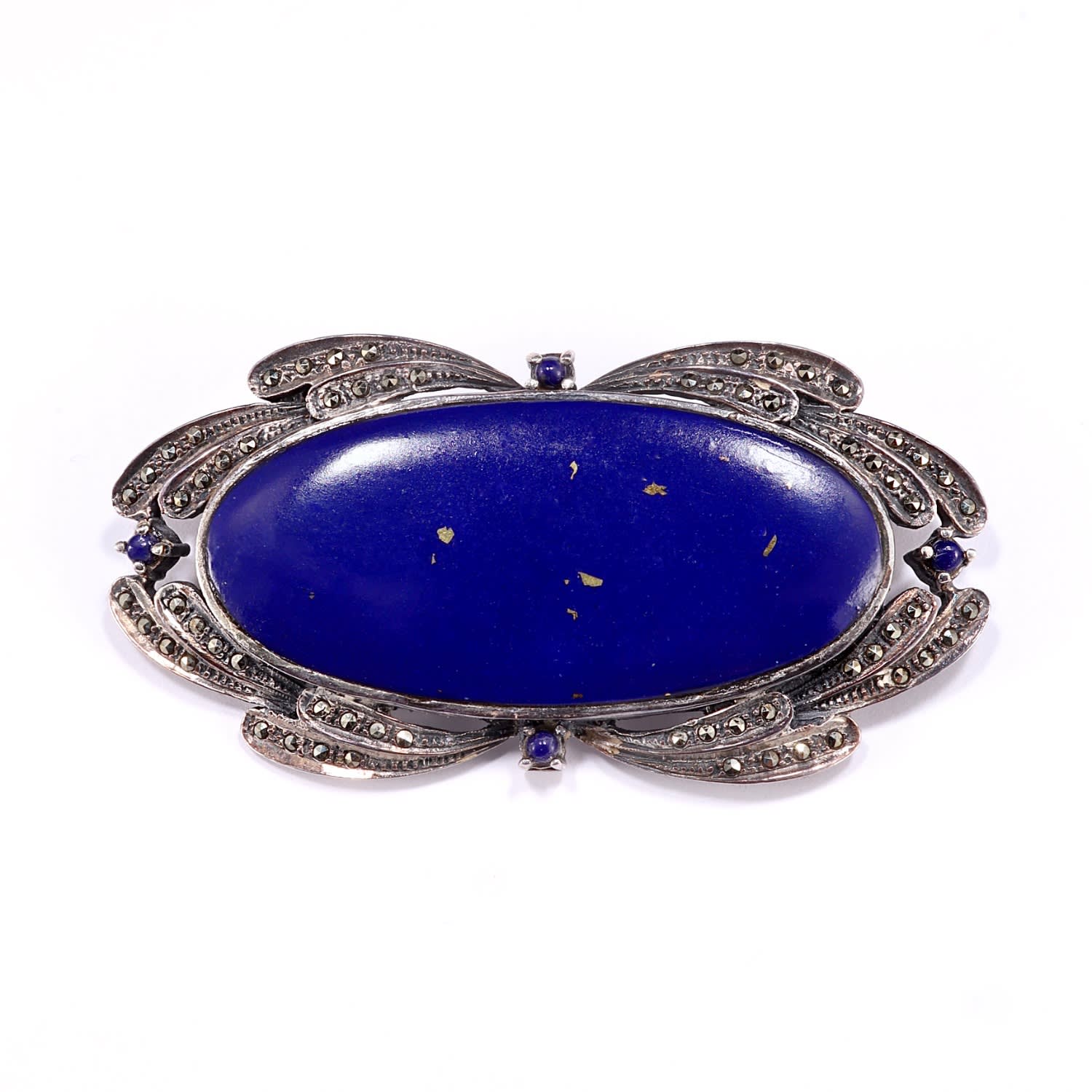 Mineralgems ✩ Studio Women's Blue Lapis Lazuli Brooch