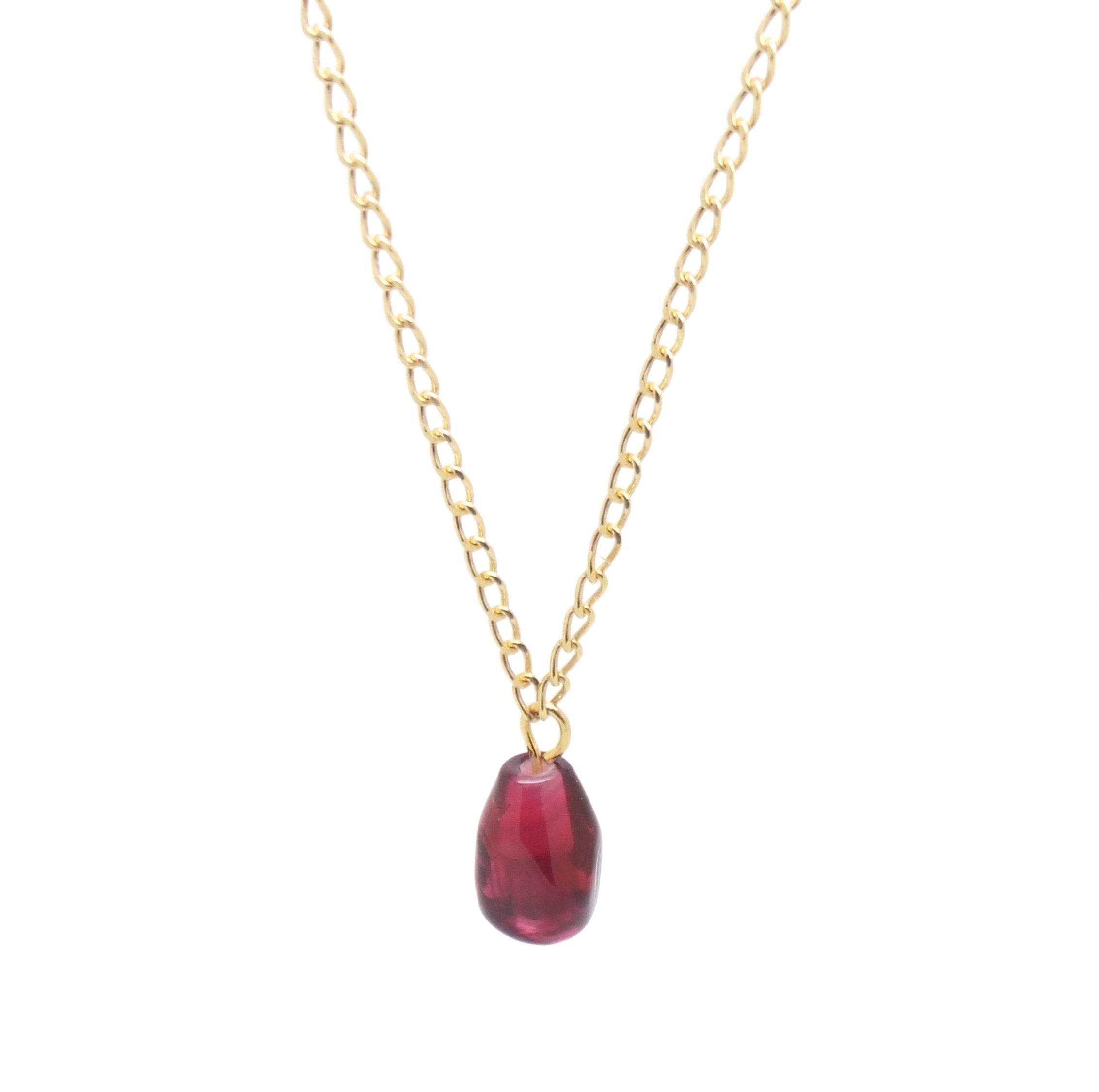 Women’s Pink / Purple / Red Persephone Pomegranate Necklace Salome