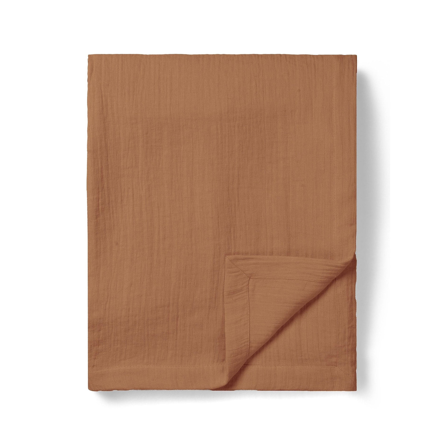 Tameko Red Dale Round Table Cloth - Rust In Red