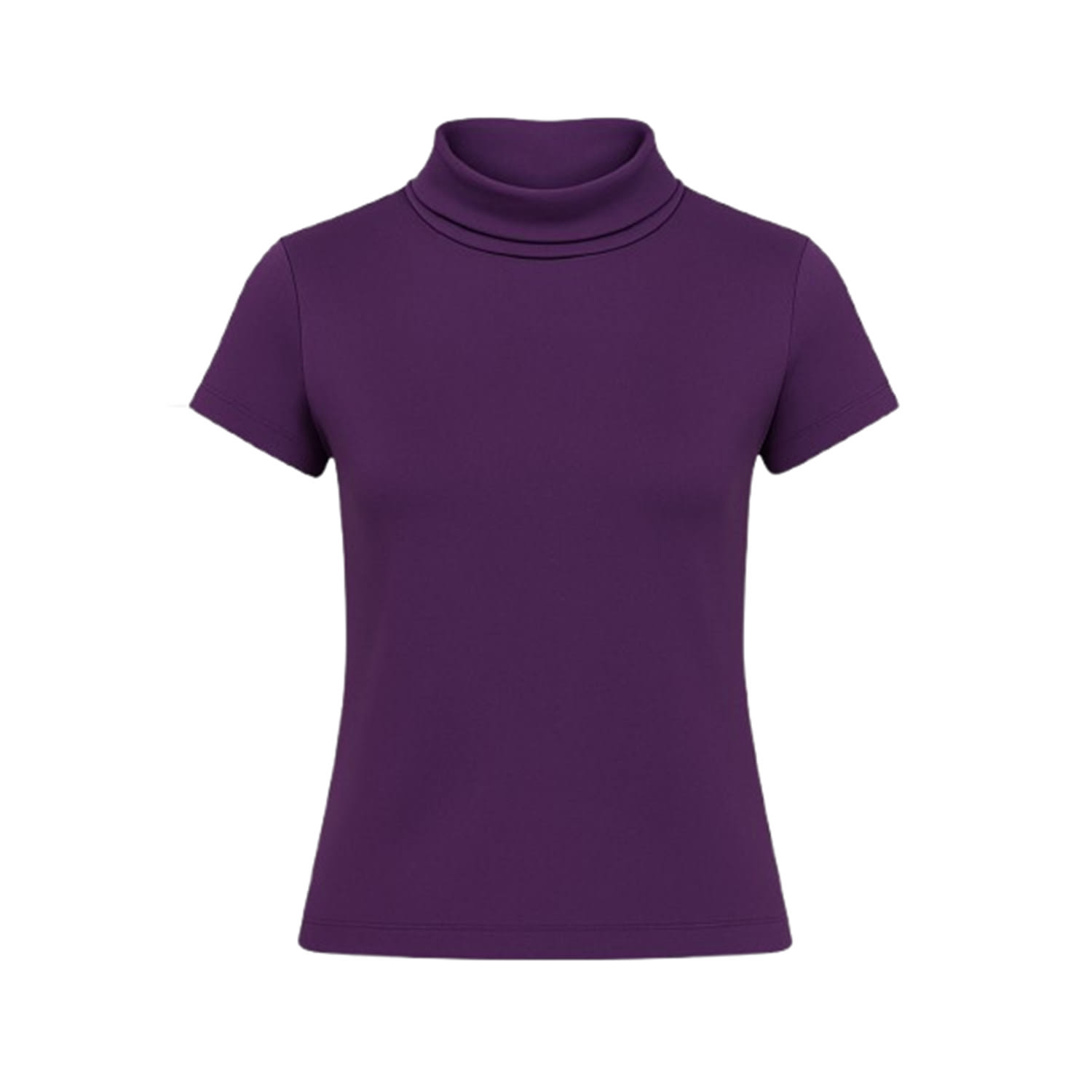 Conquista Women's Purple Short Sleeve Mauve Top In Purple