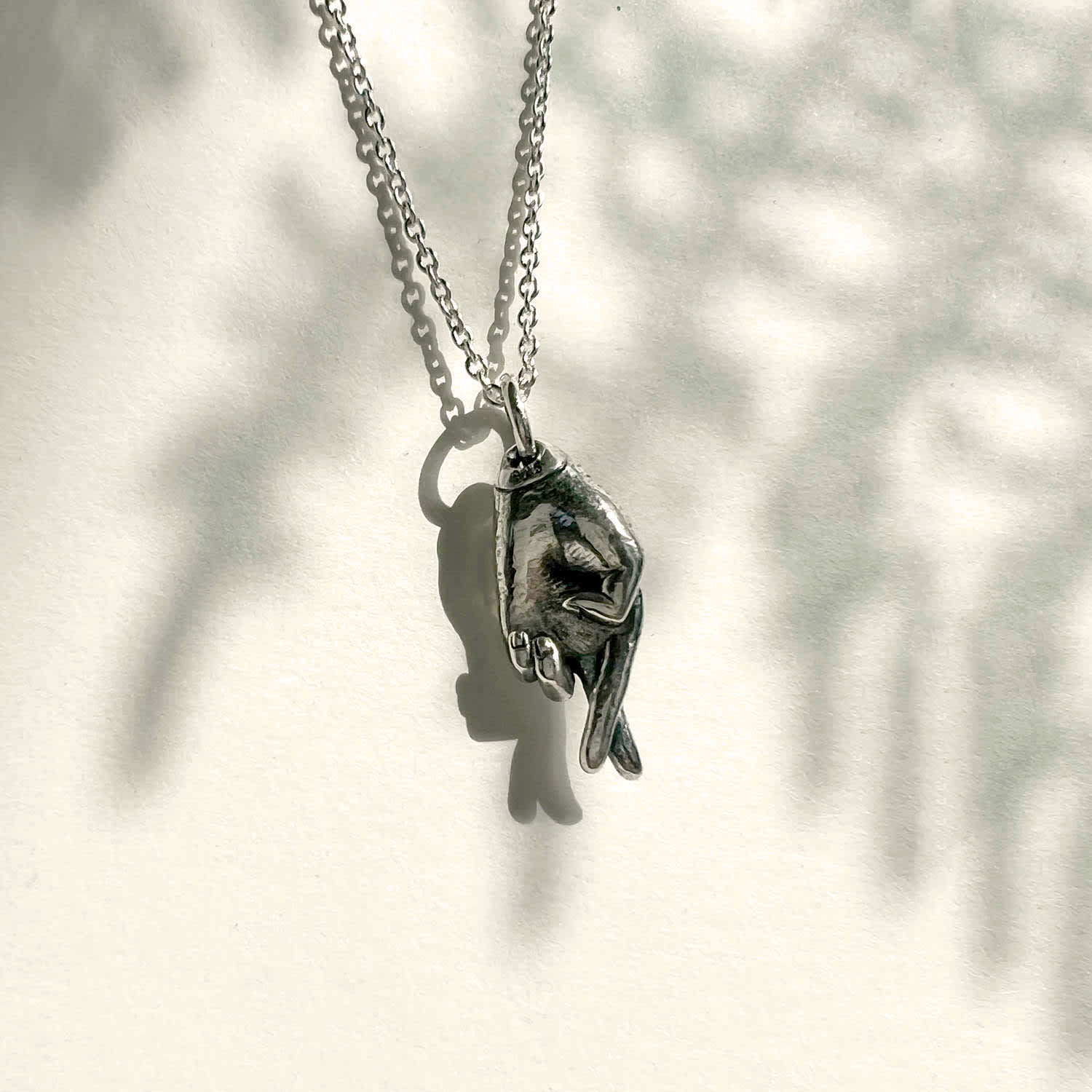 Good Luck Charm Necklace Silver by Astor & Orion