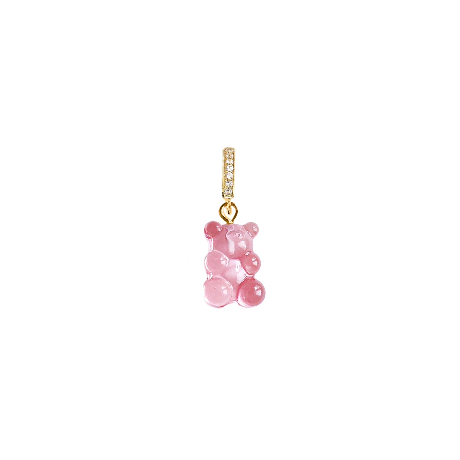 Women’s Crystal Gummy Charm - Pink Adriana Pappas Designs