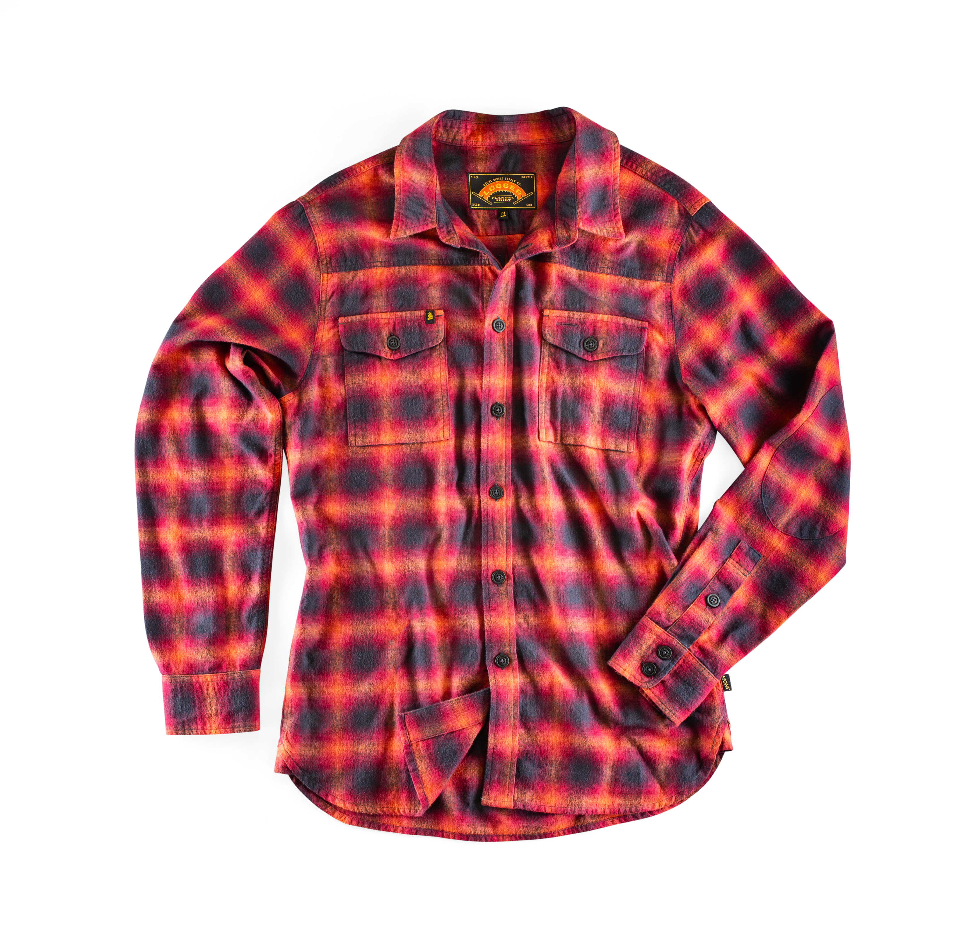 &sons Trading Co Men's &sons Logger Shirt Red In Red
