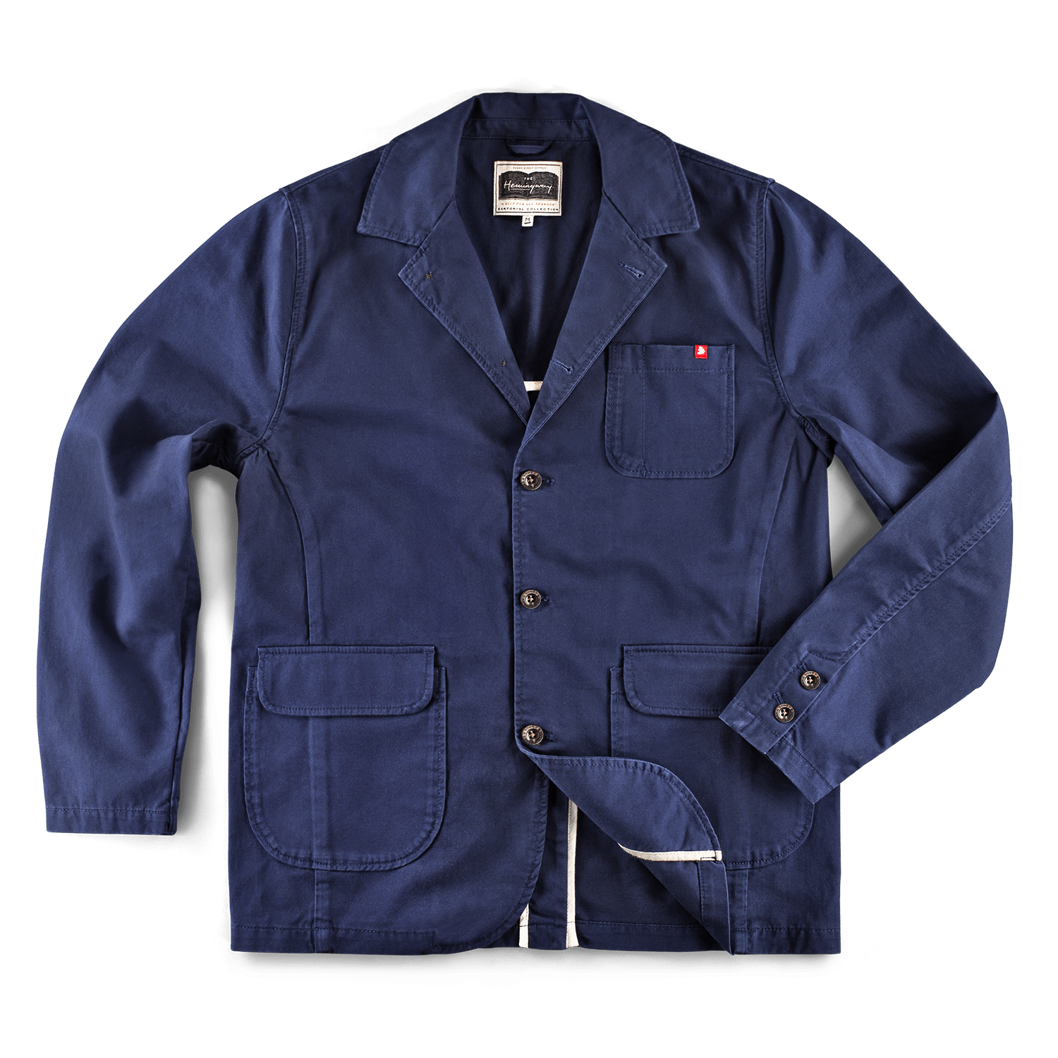 &sons Trading Co Men's Hemingway Suit Jacket Midnight Blue In Blue