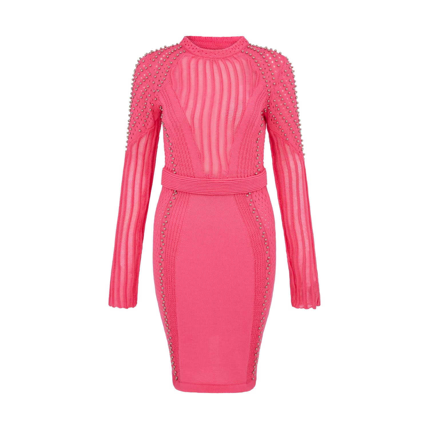 KUME Fuzzy Glitter Knitted Mini Dress 韓国 MISSGUIDED Y2K Futuristic Sequin Knitted Sheer Detail Lace