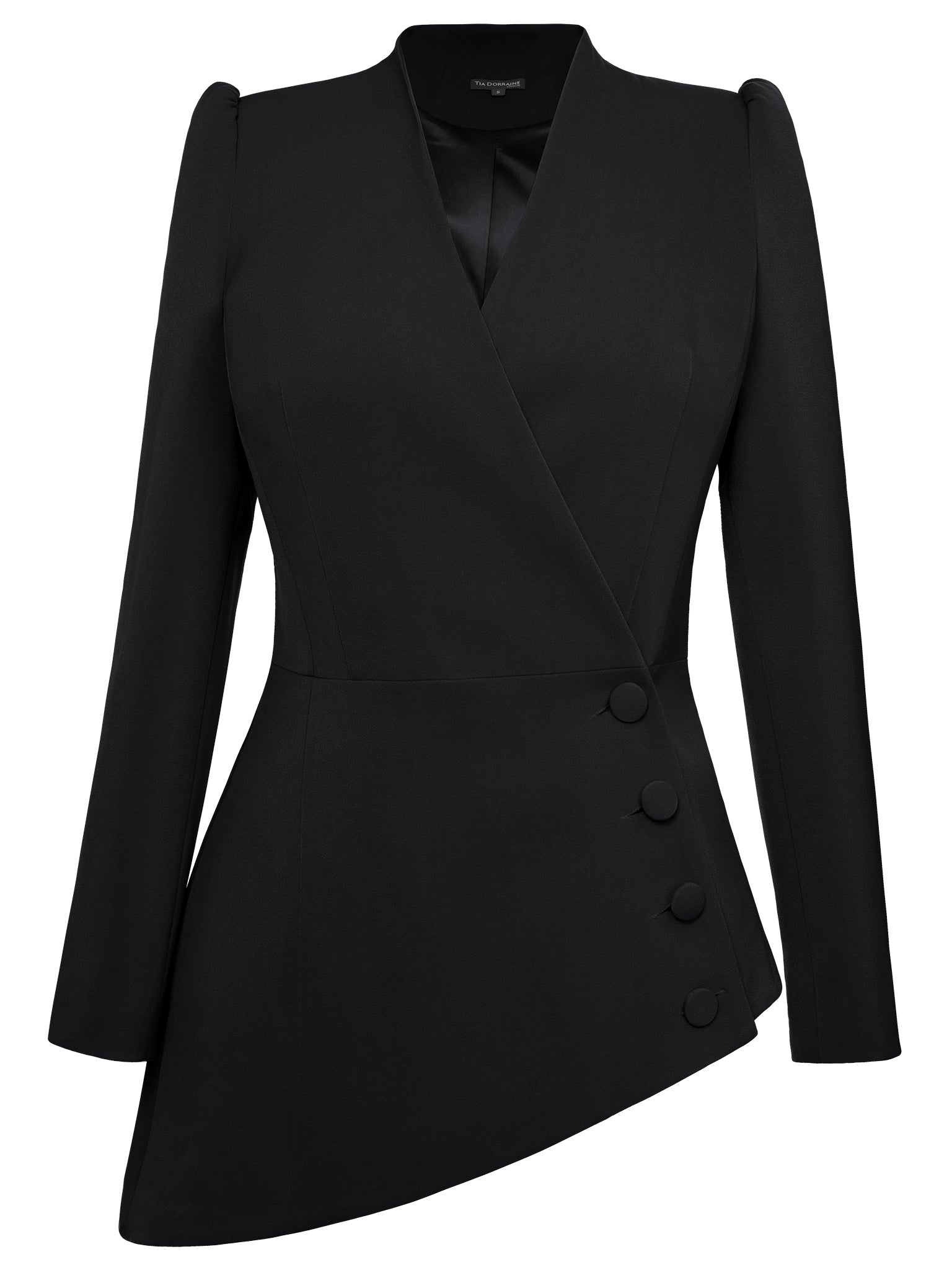 Magnetic Power Timeless Asymmetric Blazer by Tia Dorraine