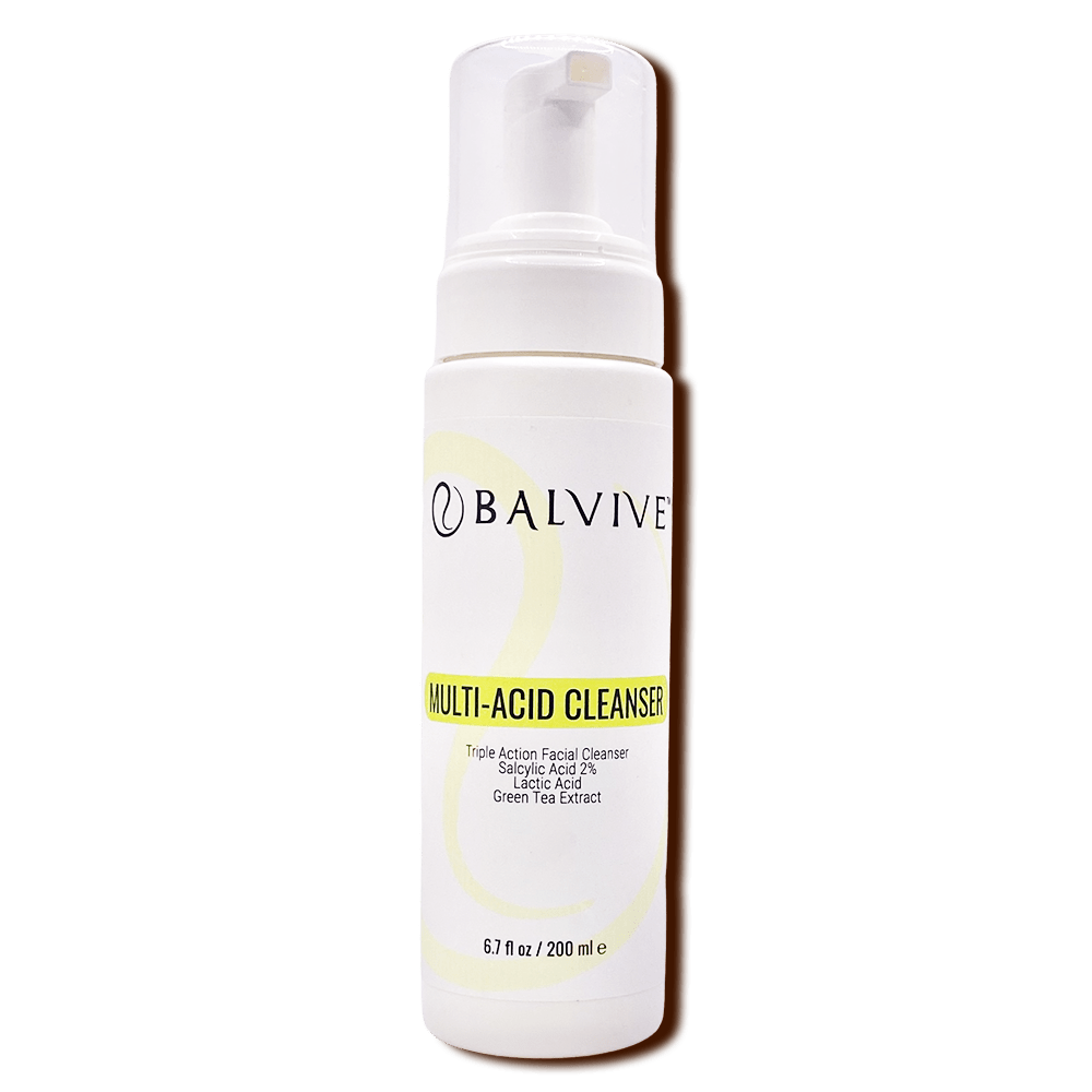 Balvive White Multi-acid Cleanser In White