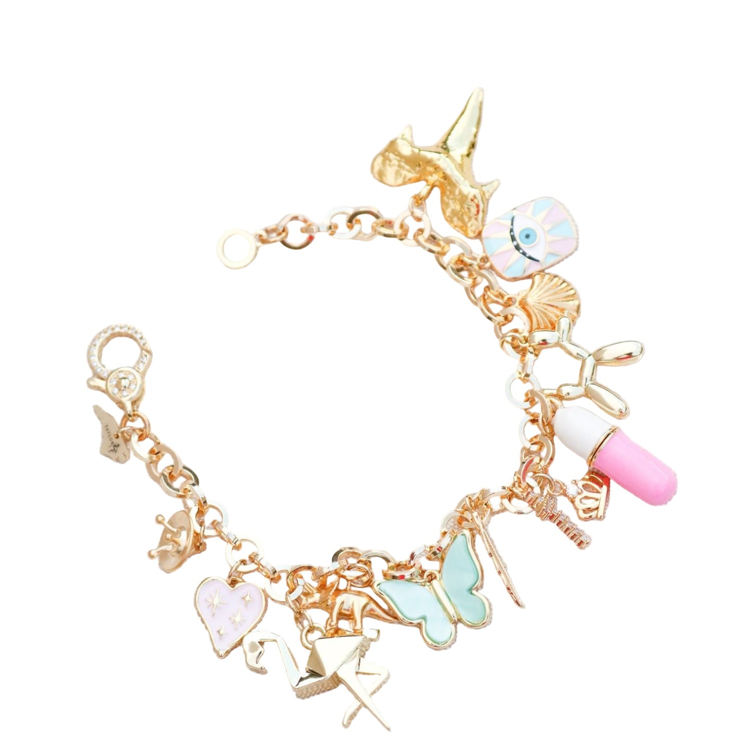 Taylor Reese Women's Gold Every Whim Charm Bracelet In Gold