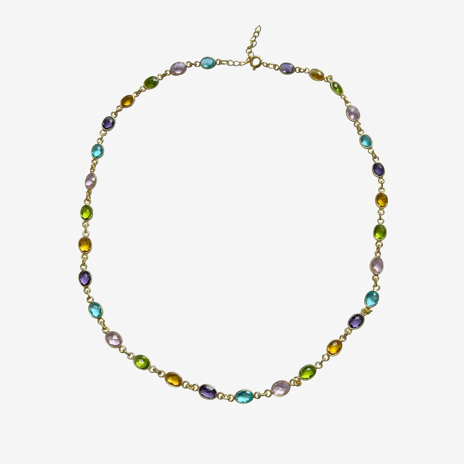 Toma Women's Multi Oval Necklace In Multi