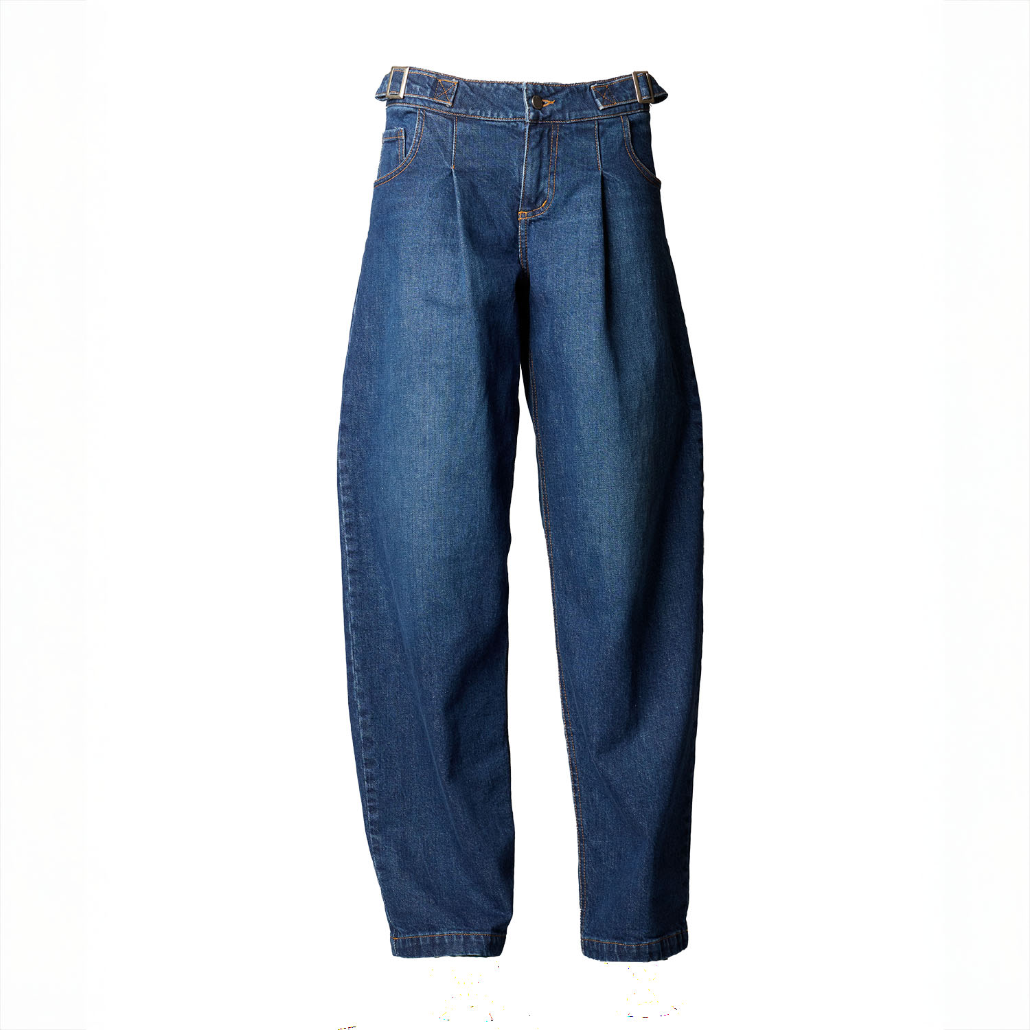 Love And Nostalgia Blue Bob Barrel Leg Jean