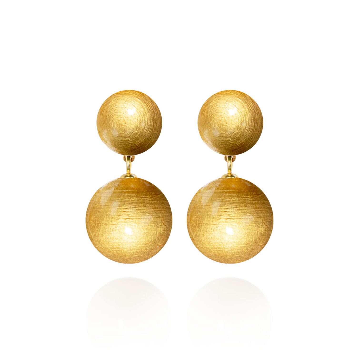 Saule Label Women's Gold Sonia Classic Earrings In Ray
