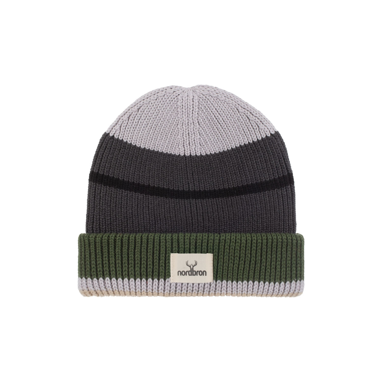 Nordbron Men's Green Dabbs Olive Beanie