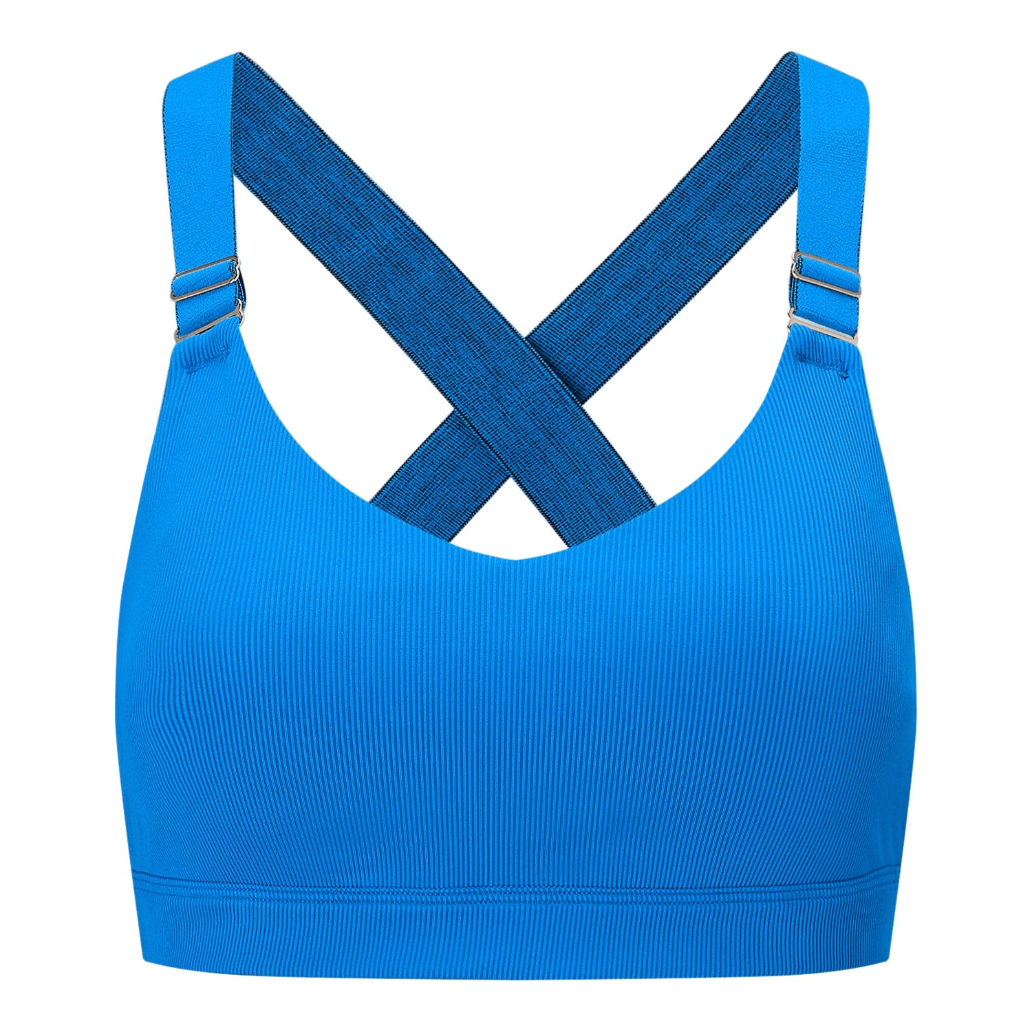 Women’s Tilt Bright Blue Performance Rib Bra Medium Xrt