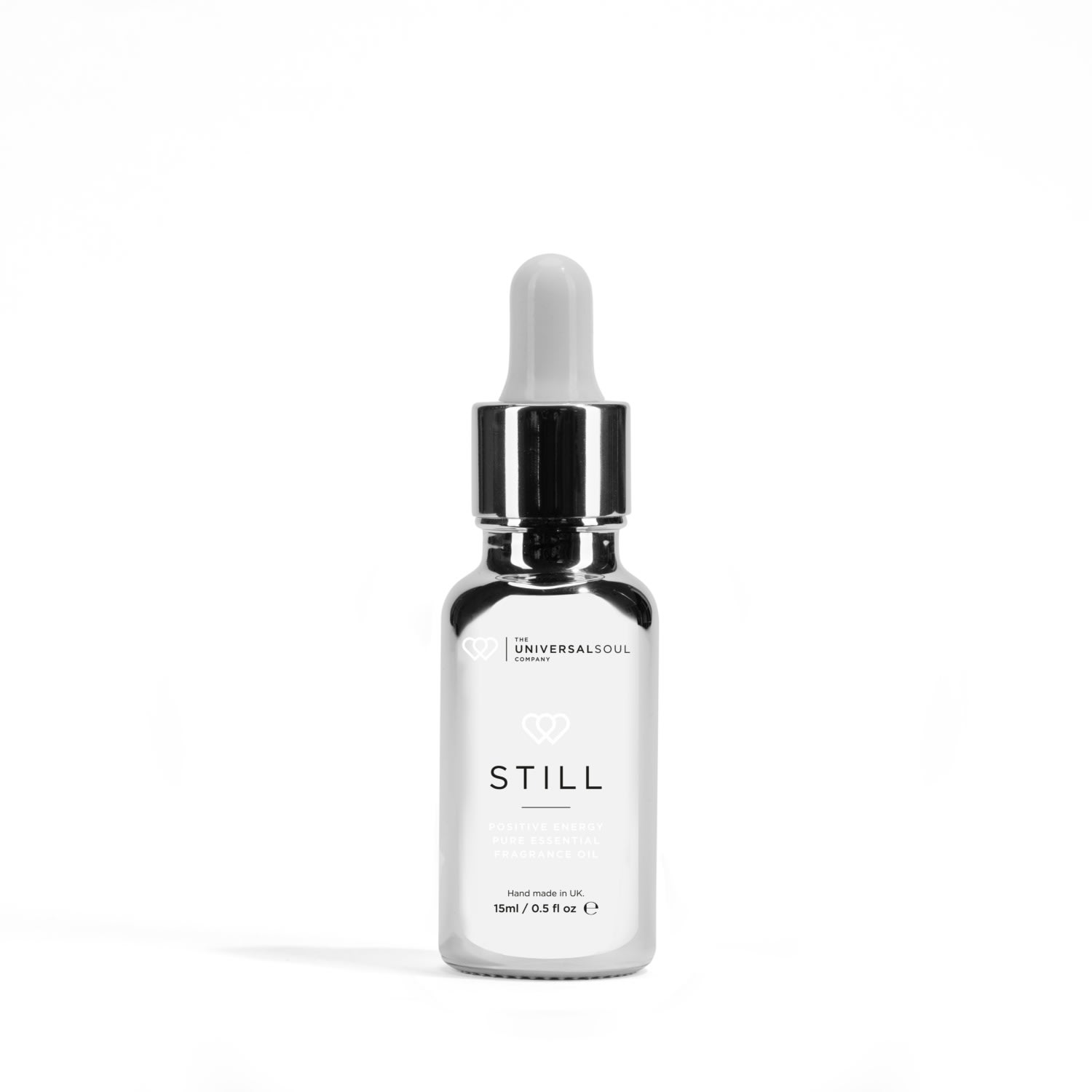 The Universal Soul Company Silver Positive Energy Pure Essential Oils Still In Silver