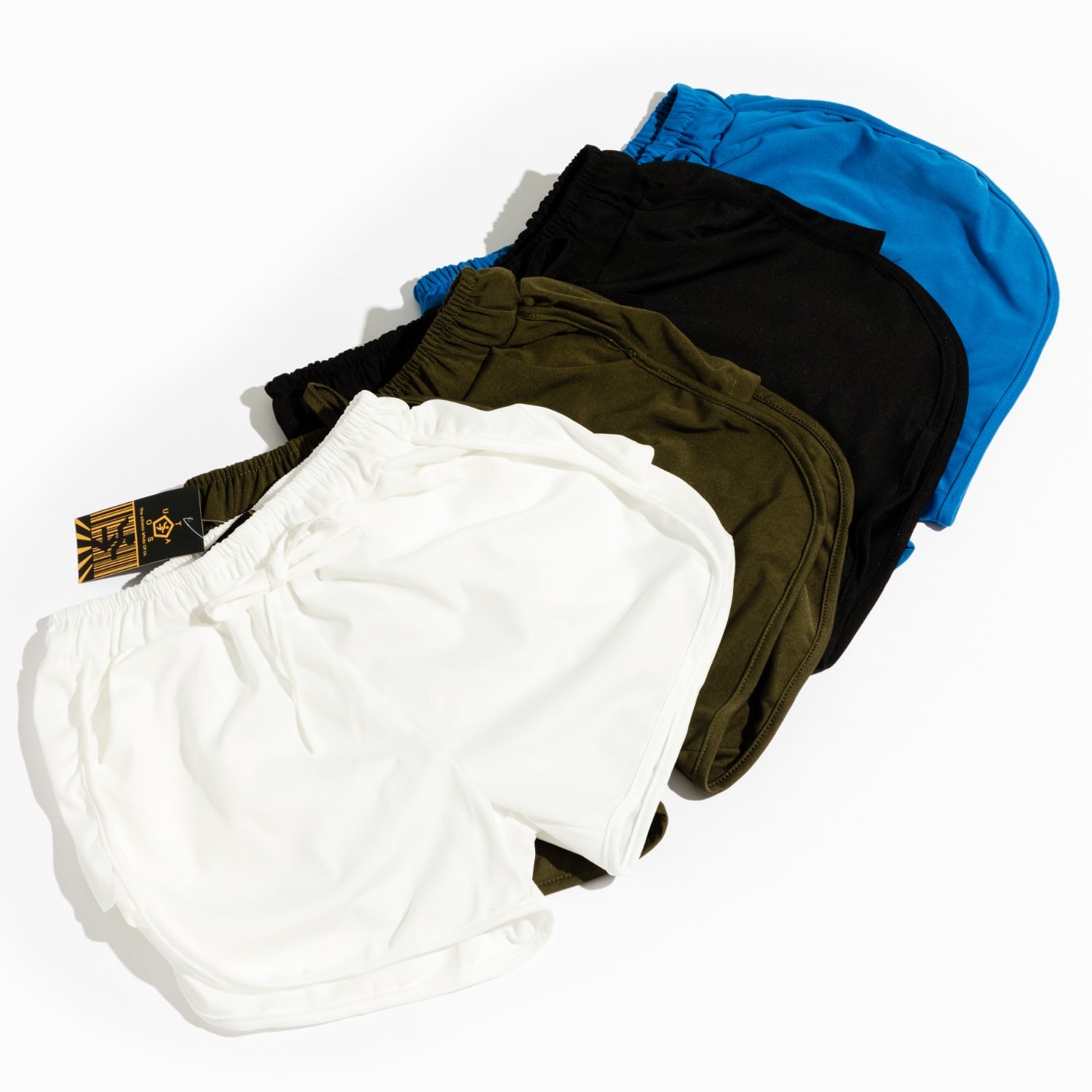 Chuks Collins Women's Act Self Short Blue Shorts -  Diffusion Collection - Tasou - The Athletic Side In Black