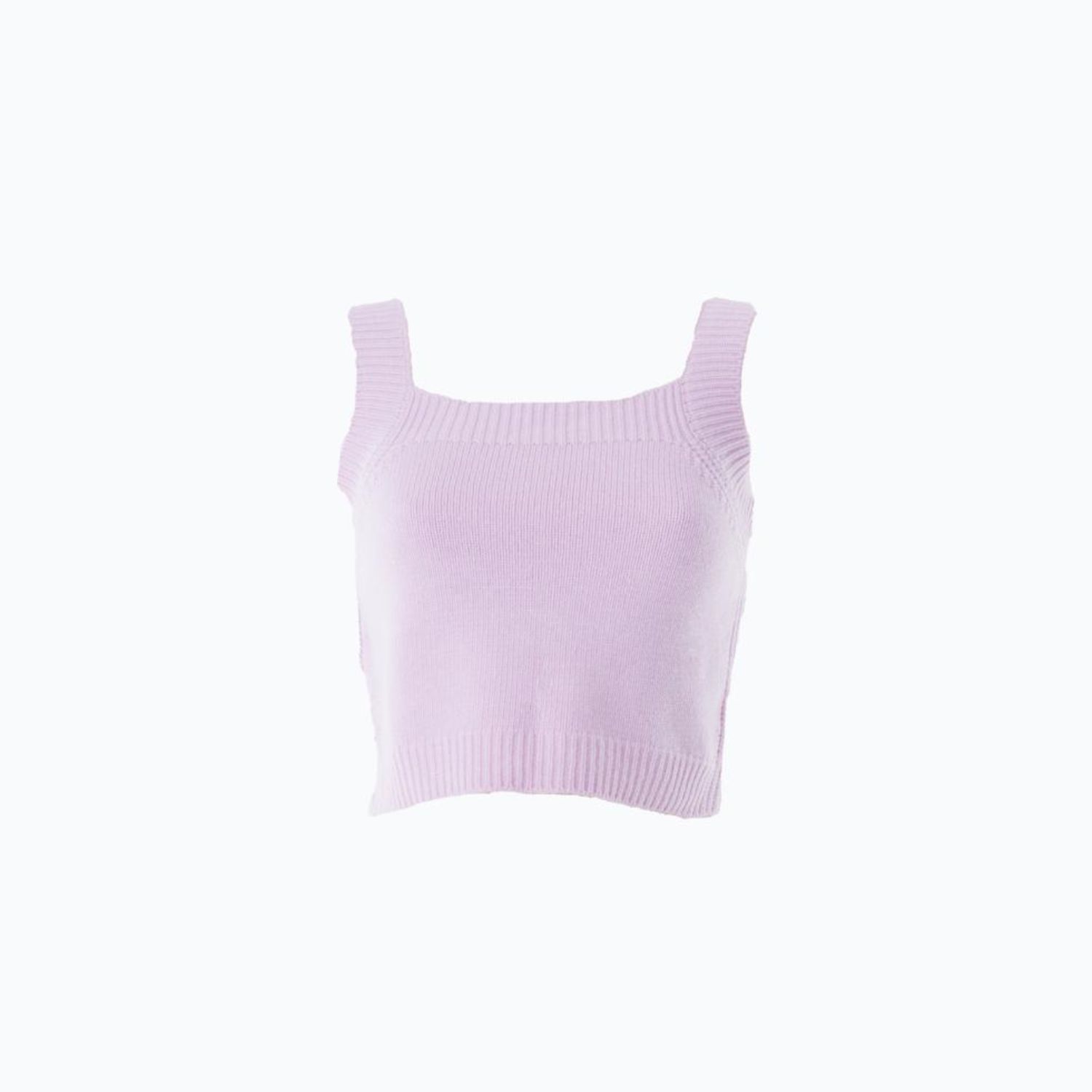 Altramoda Redressing The World Pink / Purple Women's Slim Tank Top In Responsible Wool And Cashmere Pink In Pink/purple