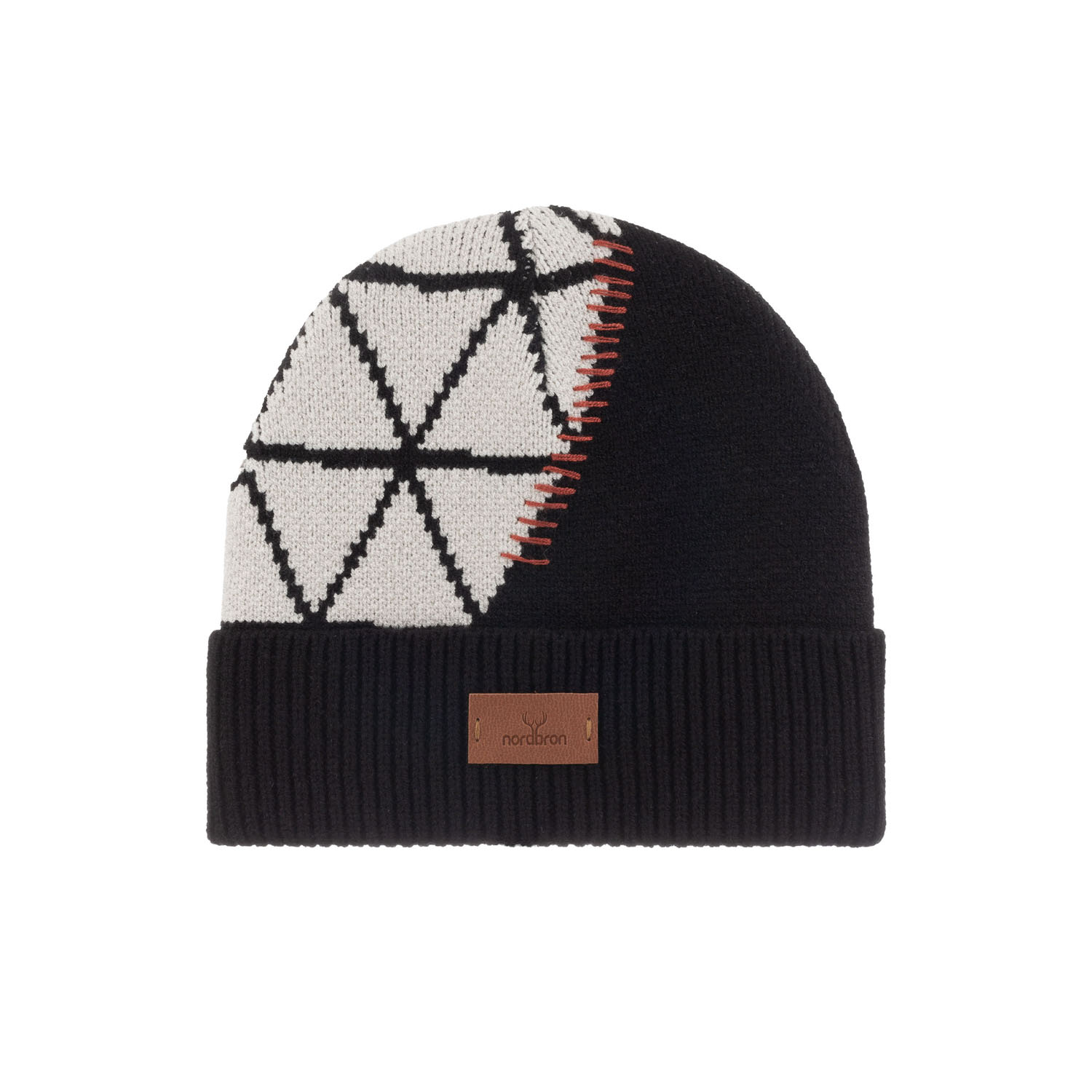Nordbron Men's Pegas Black Beanie
