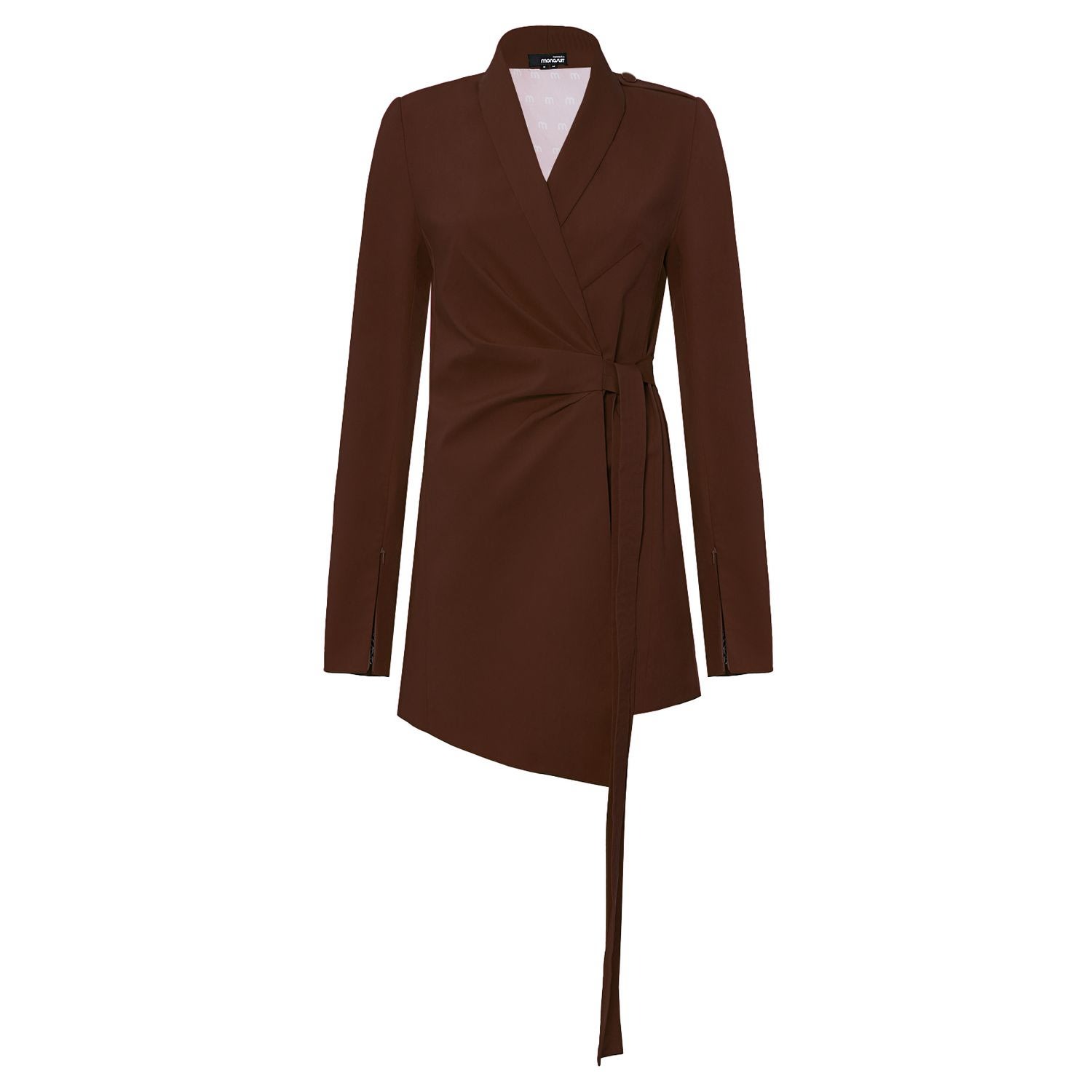 Monosuit Women's Designer Blazer Everything Possible - Brown In Brown