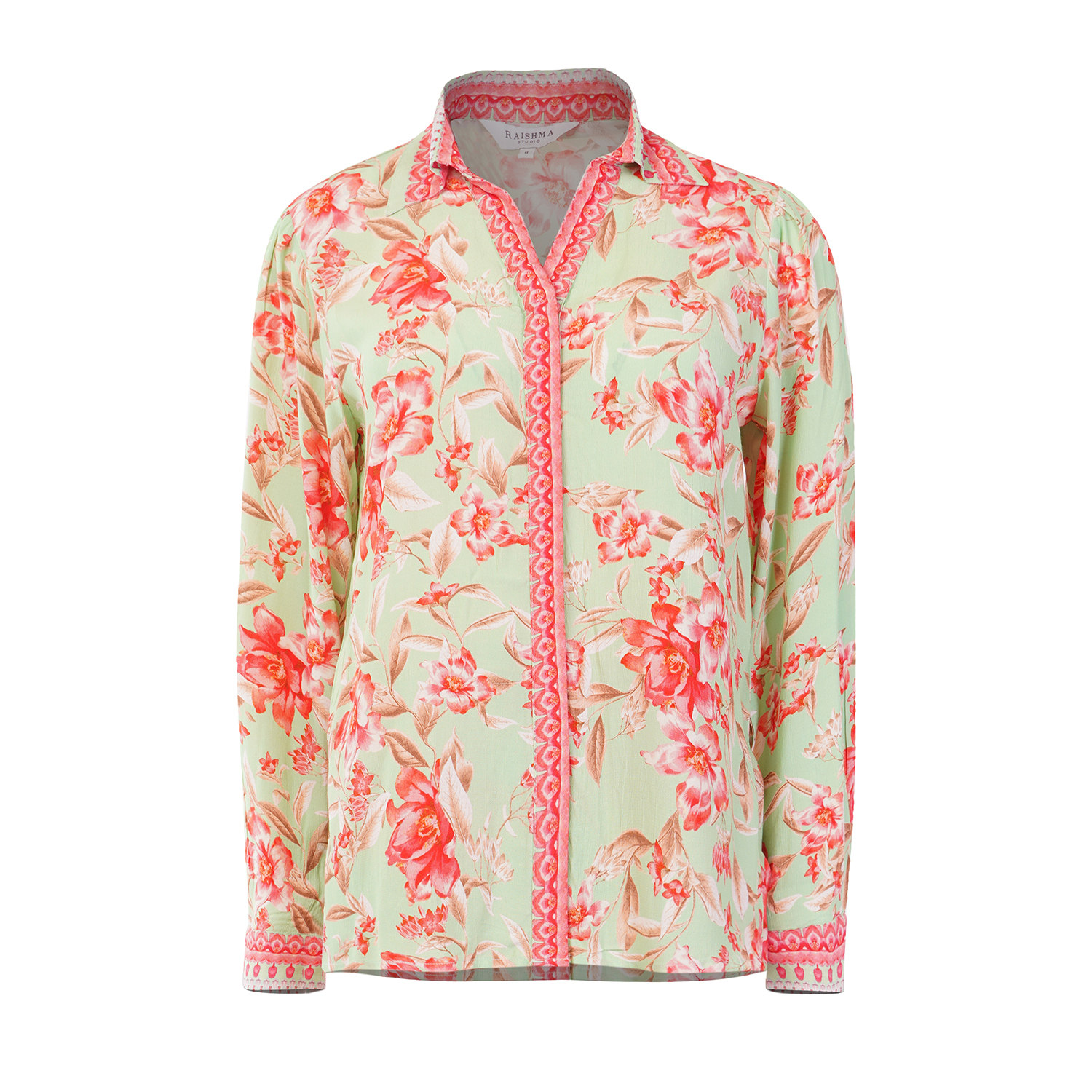 Raishma Women's Naomi Green Shirt In Green