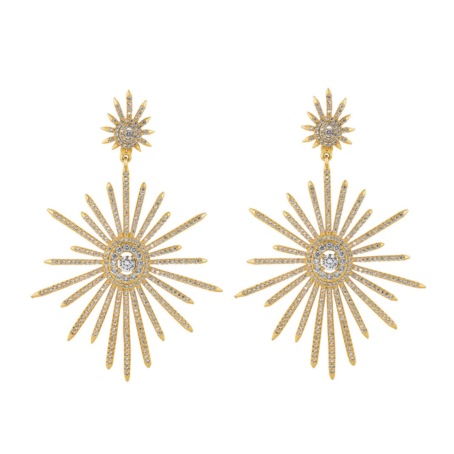 Women’s Venus Earrings - Gold Stephanie Browne Australia