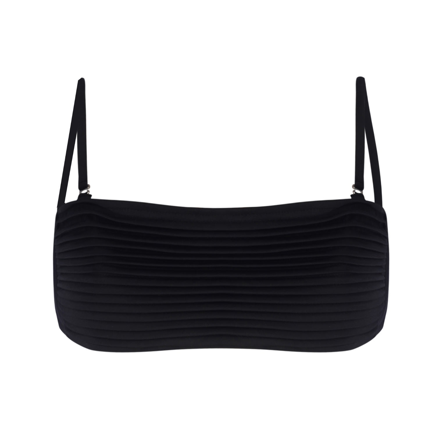 Women's Black Tria Bikini Top | Extra Small | Yorstruly