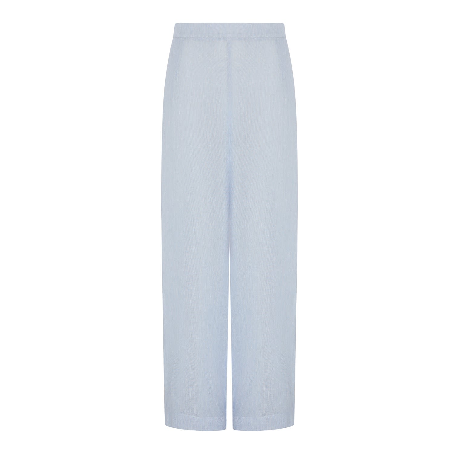 The Summer Edit Women's Jasmin Linen Trouser - Ice Blue In Blue