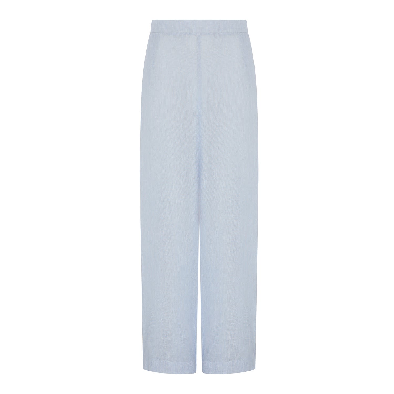 Women’s Jasmin Linen Trouser - Ice Blue Small The Summer Edit