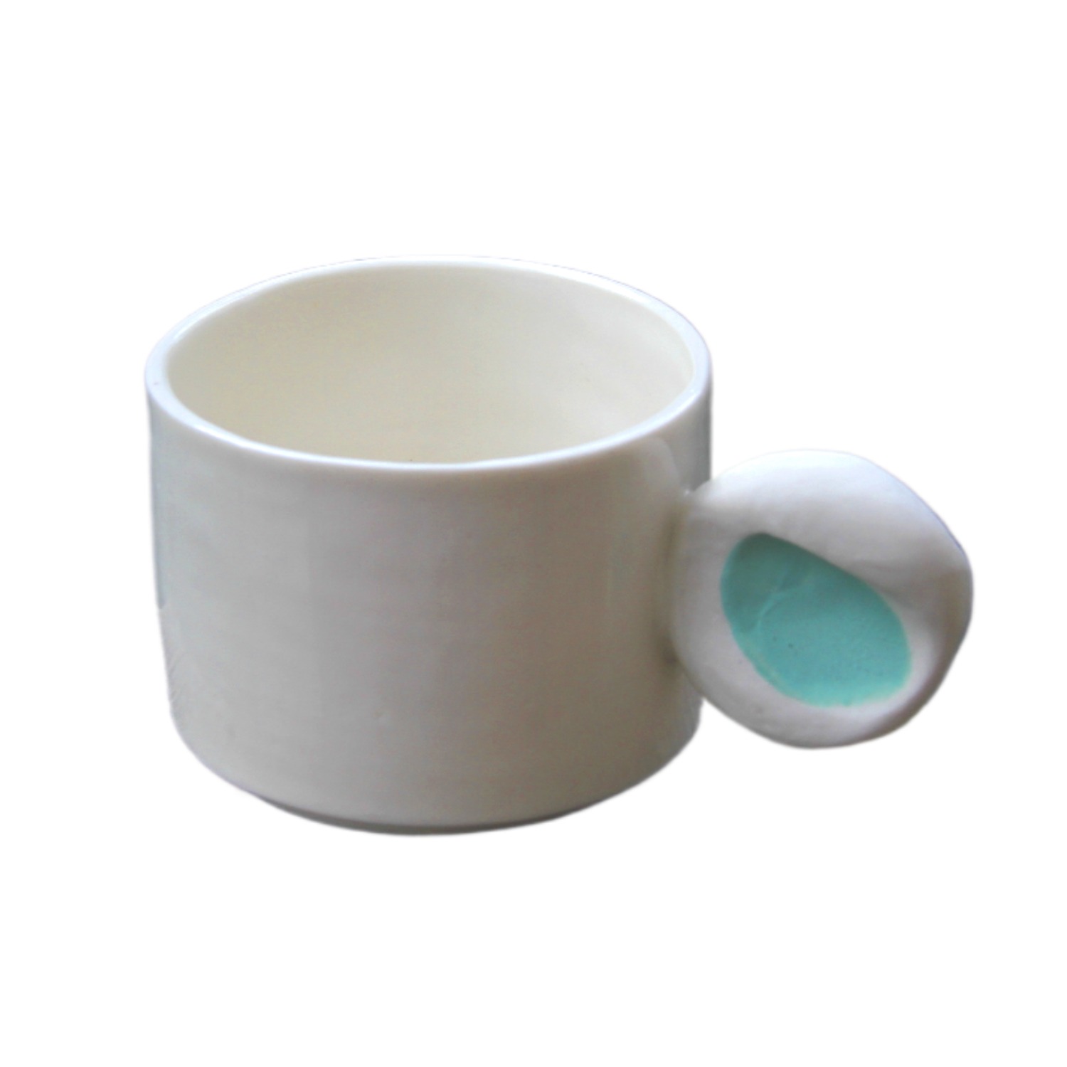 4 Am Product Design Pinch Cups Blue Handle In Blue