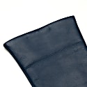 1861 Glove Manufactory Marsala - Women's Minimalist Leather Gloves In Jeans Blue Nappa Leather In Leather