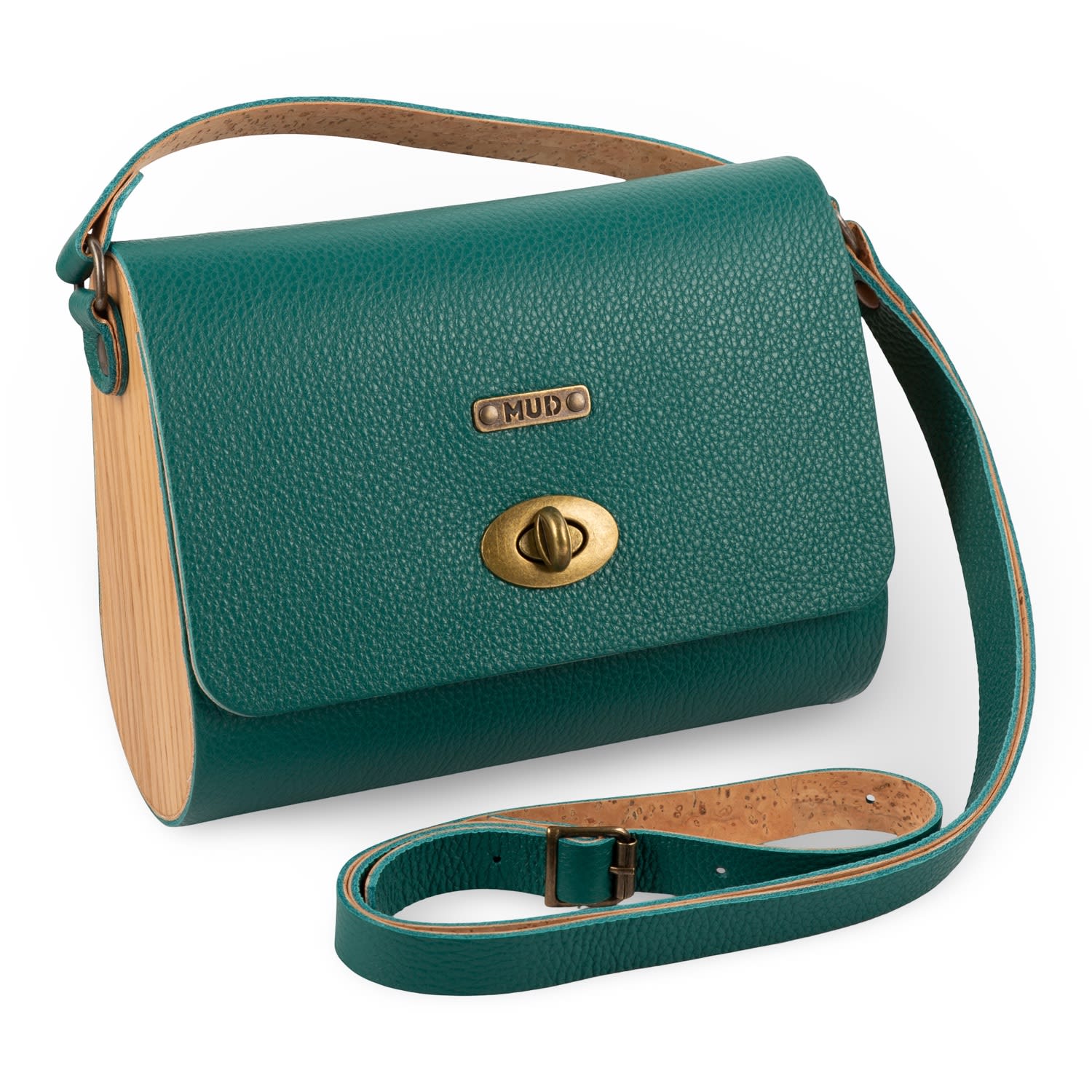 Mud - Manufacture Under Design Women's Mini Pear Bag - Green In Green
