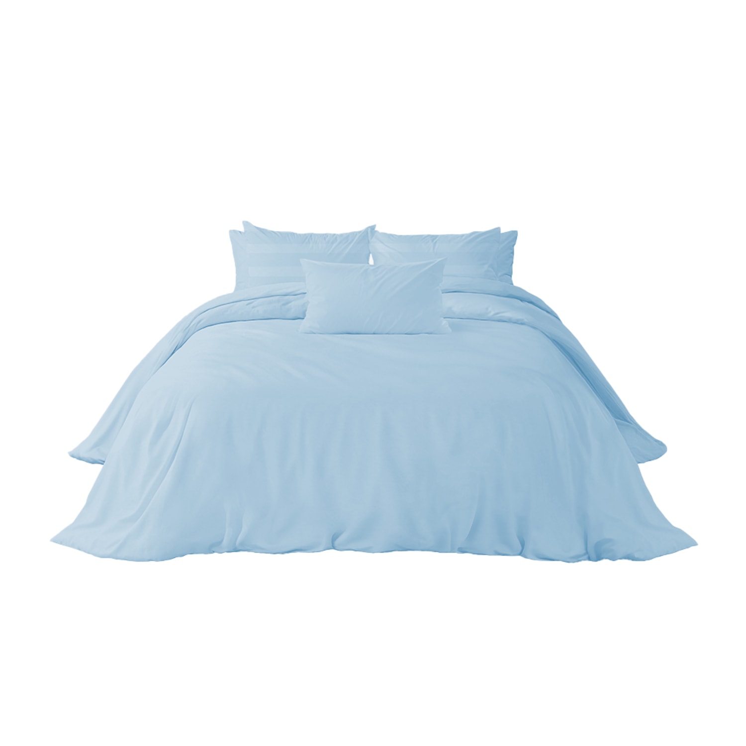 House Babylon The  Collection Sky Blue - Super King In Blue