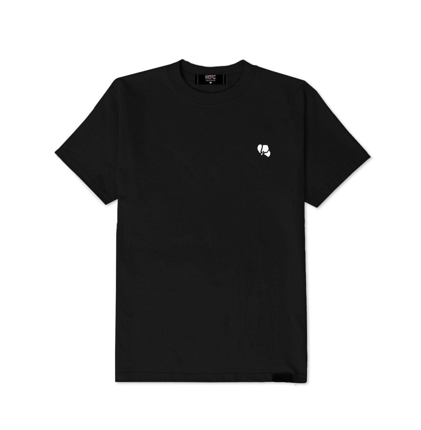 Korelimited Men's Cropped Half Mugunghwa Tee In Black In Black