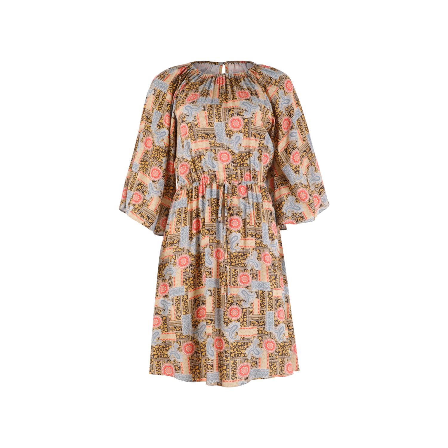 Morrato Bali Women's Essam Mini Dress Delfina Amber Gold In Gold