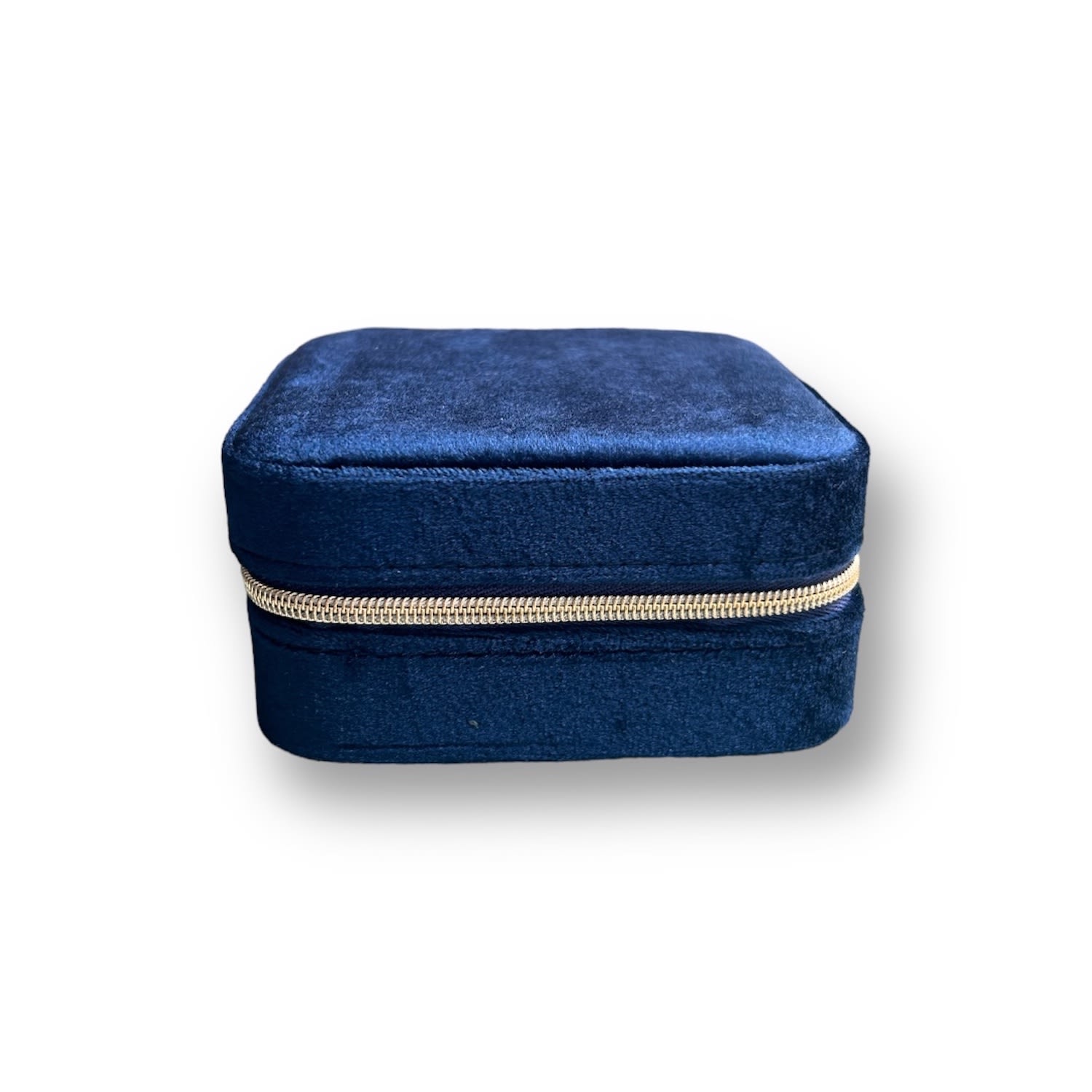 Women’s Blue Velvet Jewellery Box Pink Piglet Collection