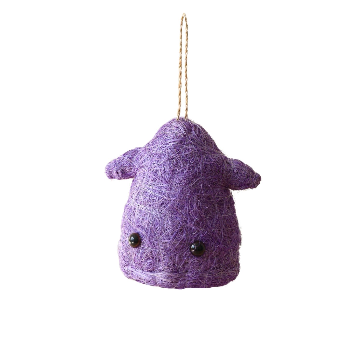 Pink / Purple Coco Coir Animal Planter - Squid LikhÃ¢