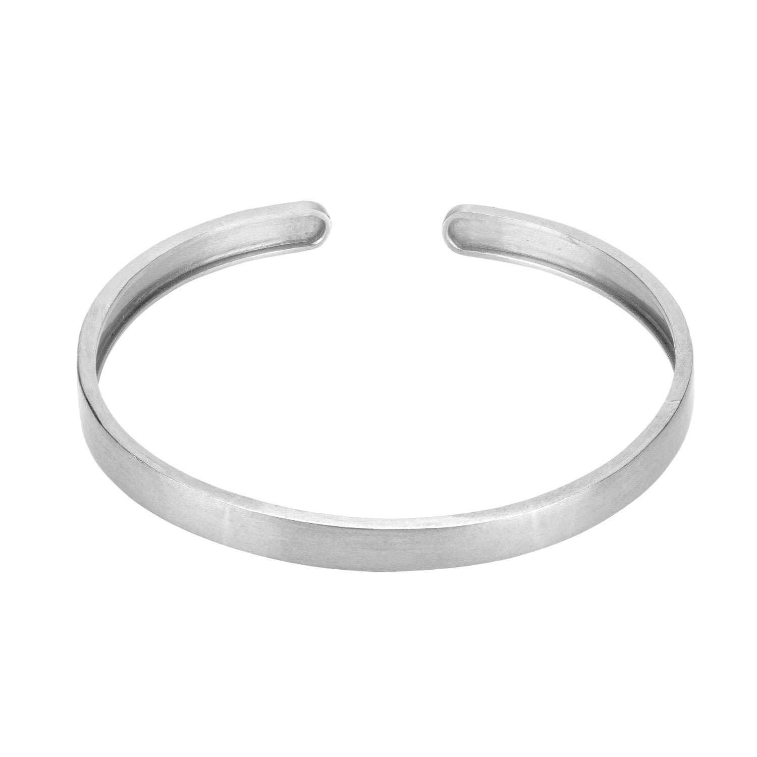 Coco & Kinney Men's Ben Bangle In Silver In Silver