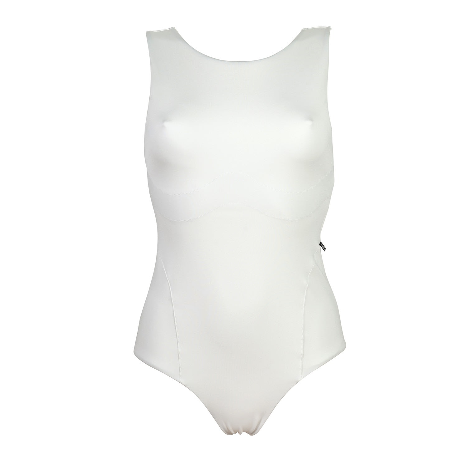 Free Society Women's White Athena Swimsuit In Ecru